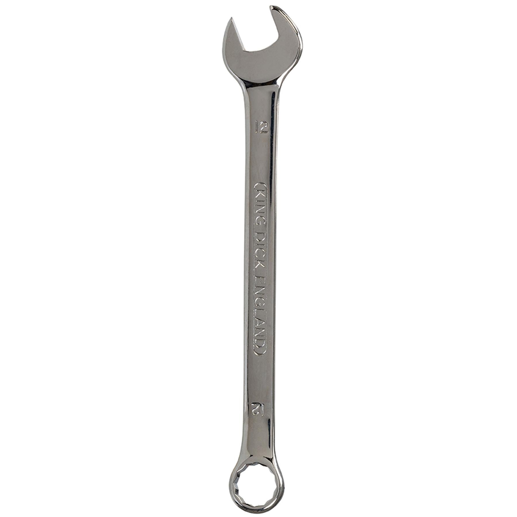 King Dick metric 12 MM polished chrome combination spanner wrenches spanners