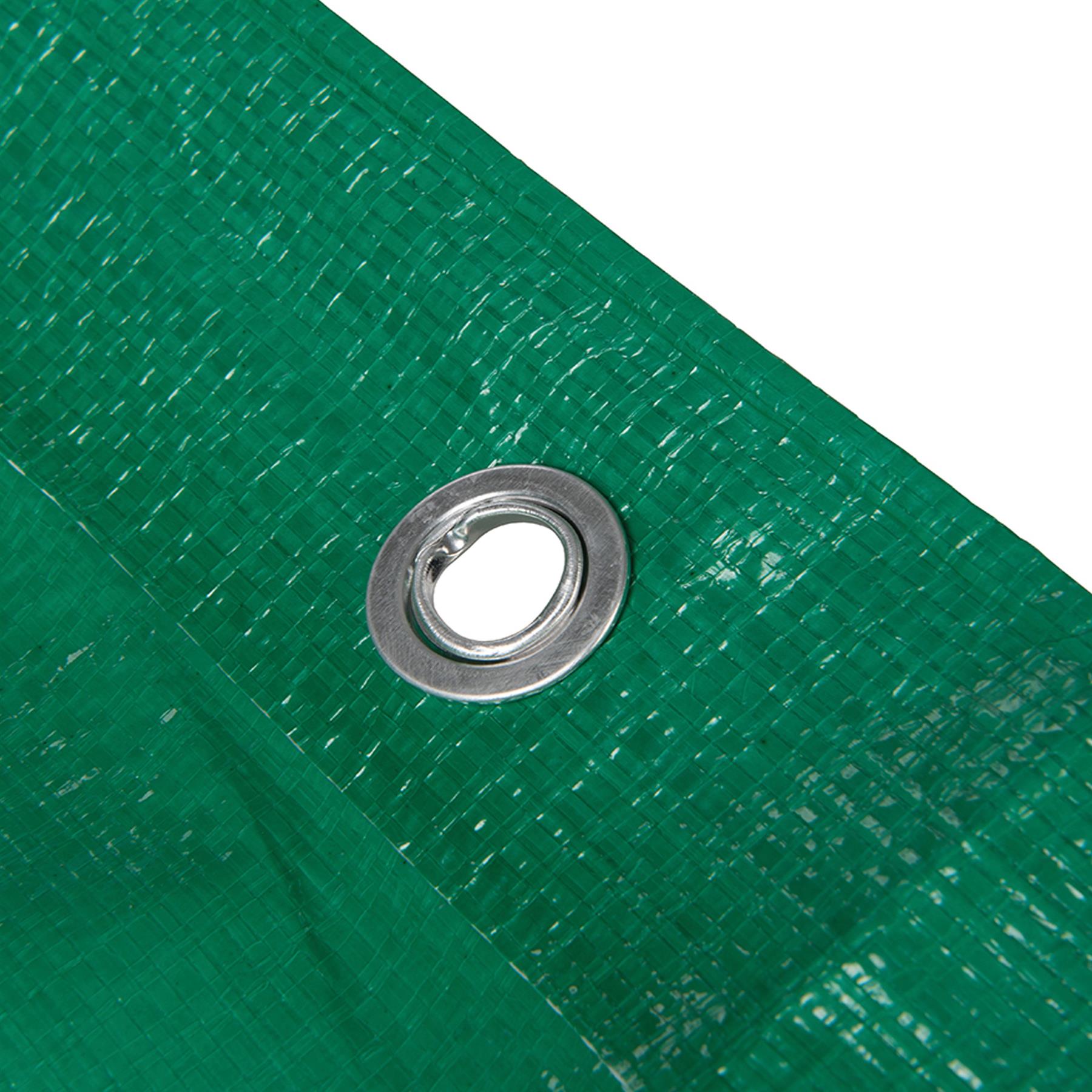 Heavy Duty Tarpaulin 4 X 5M Waterproof Sheet Tarp Cover Rust Resistant