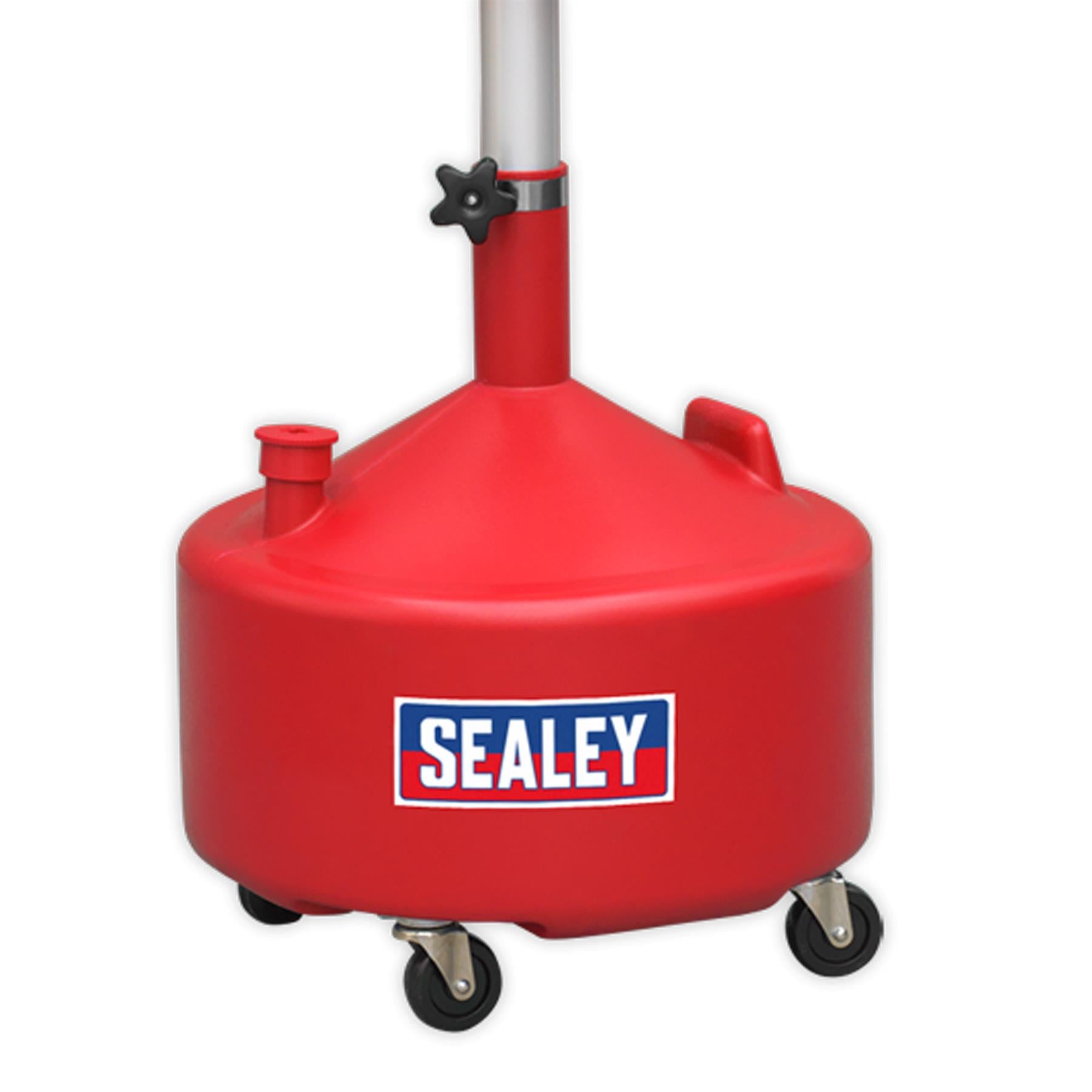 Sealey Mobile Oil Drainer 36L Manual Discharge
