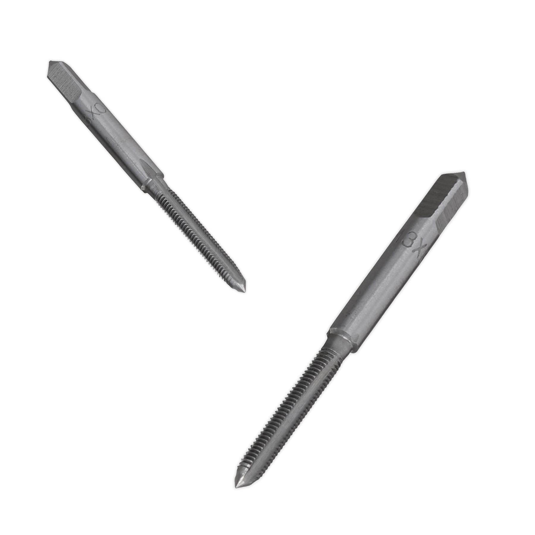 Sealey High Quality Tap Set 2pc (Taper & Plug) M3 x 0.5mm