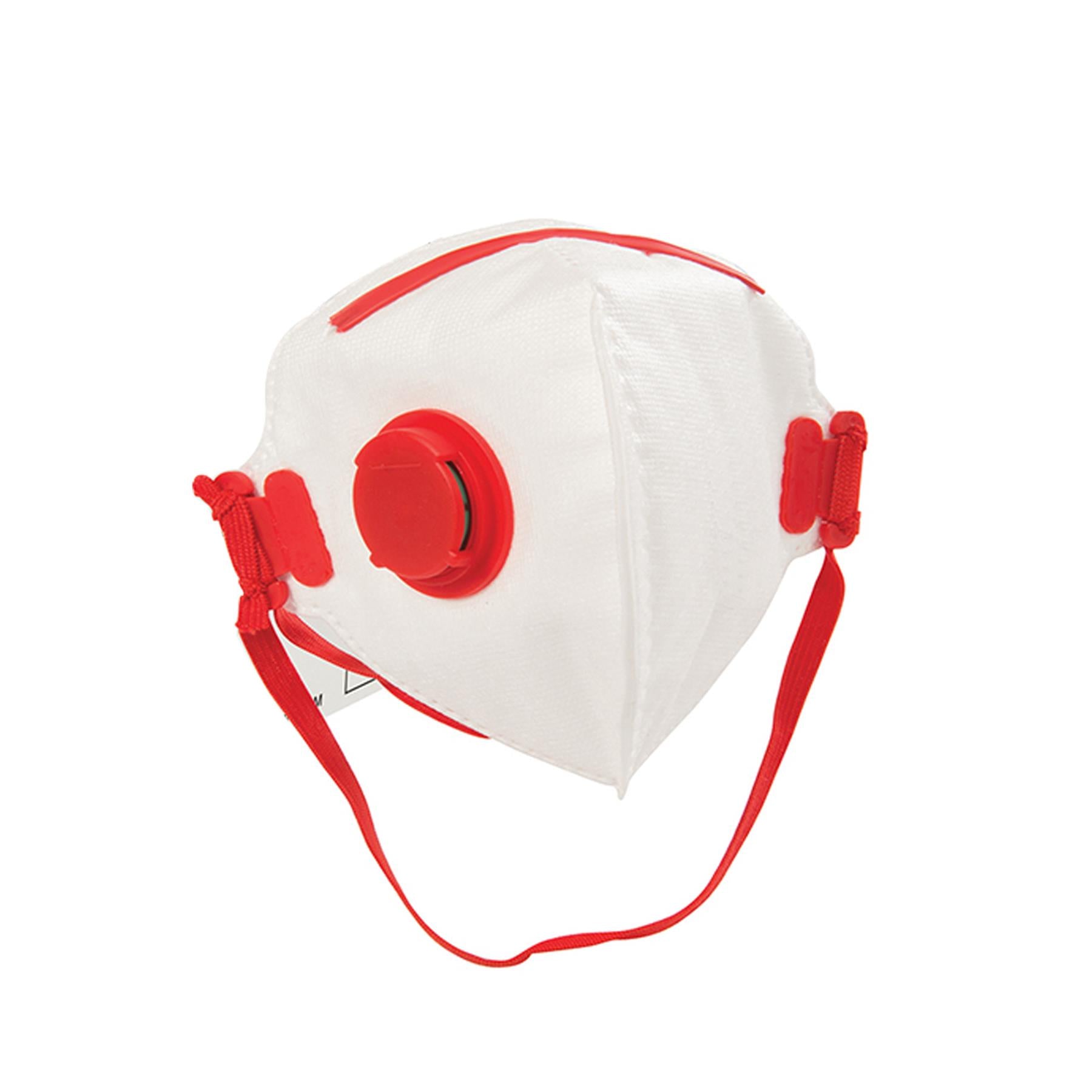 2 Pc Face Mask Respirator Valved