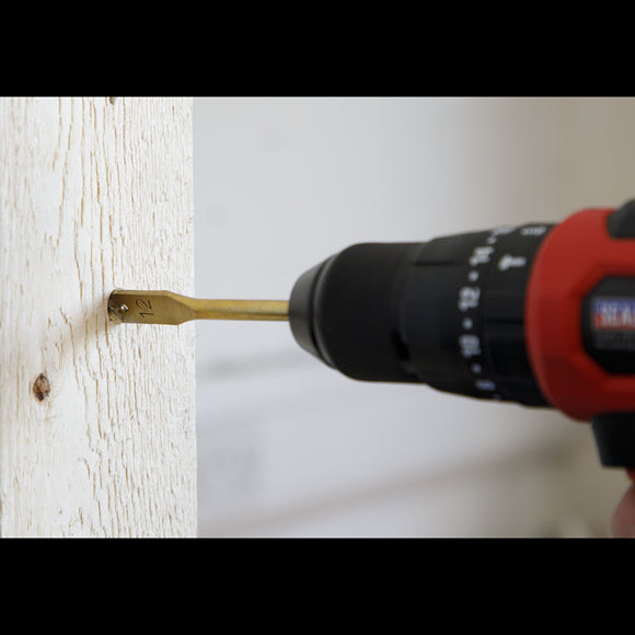 Sealey Flat Wood Drill Bit Set 7pc 1/4"Hex Shank