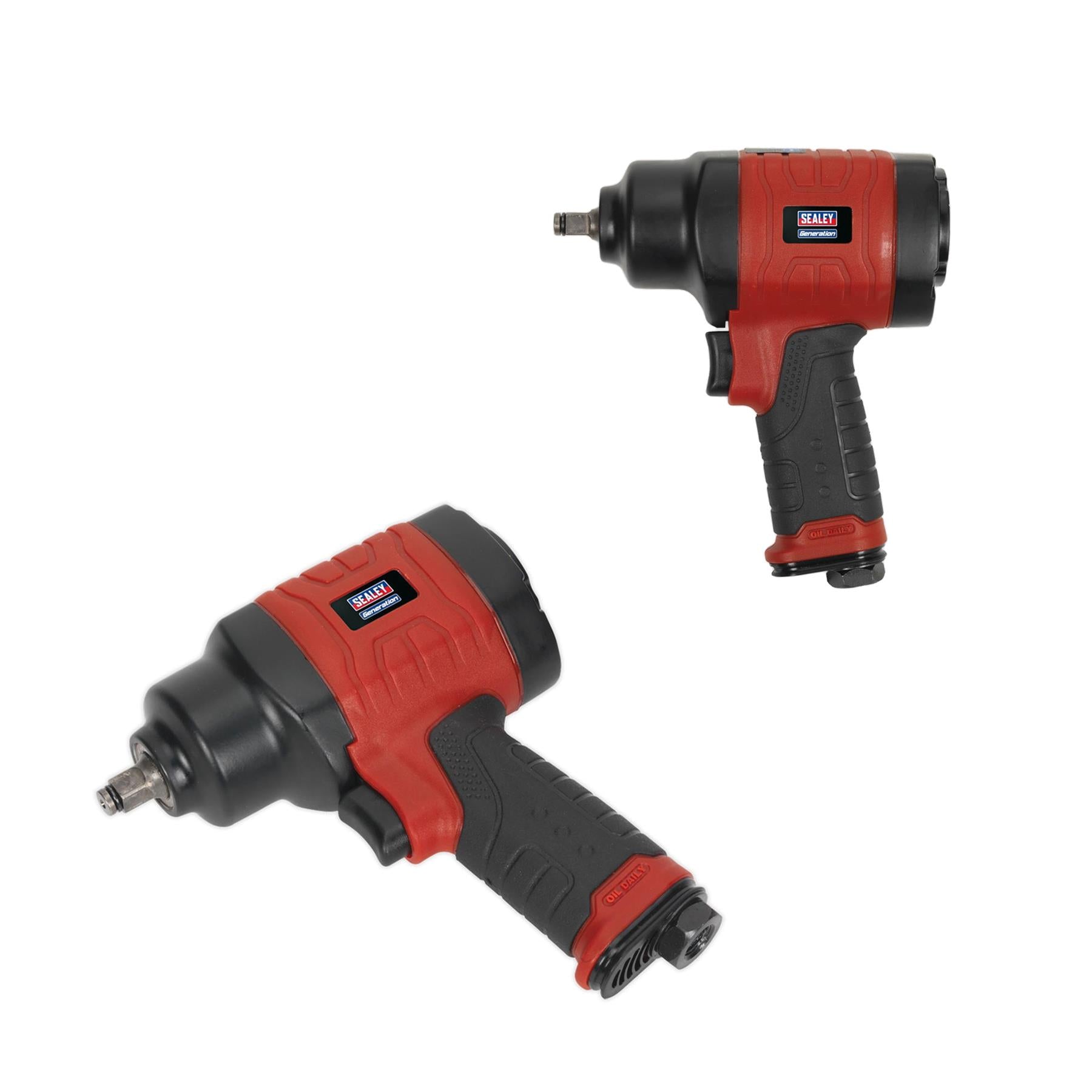 Sealey Composite Air Impact Wrench 1/2"Sq Drive - Twin Hammer