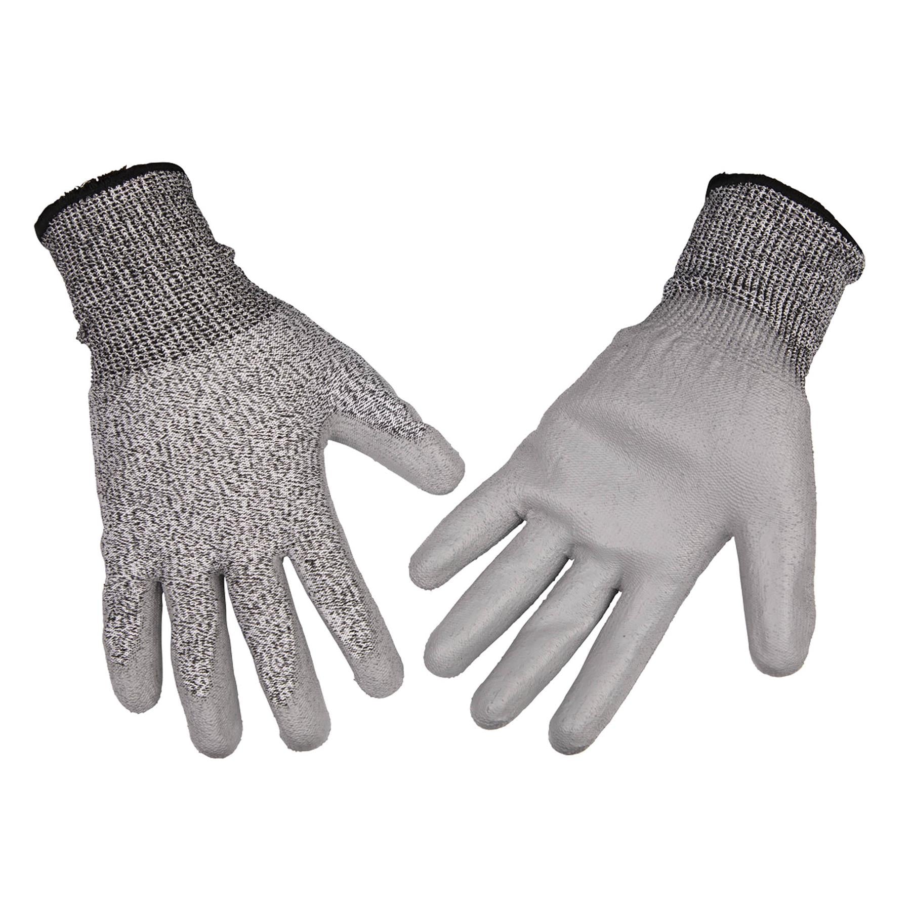 Sealey Anti-Cut PU Gloves (Cut Level C - Large) - Pair