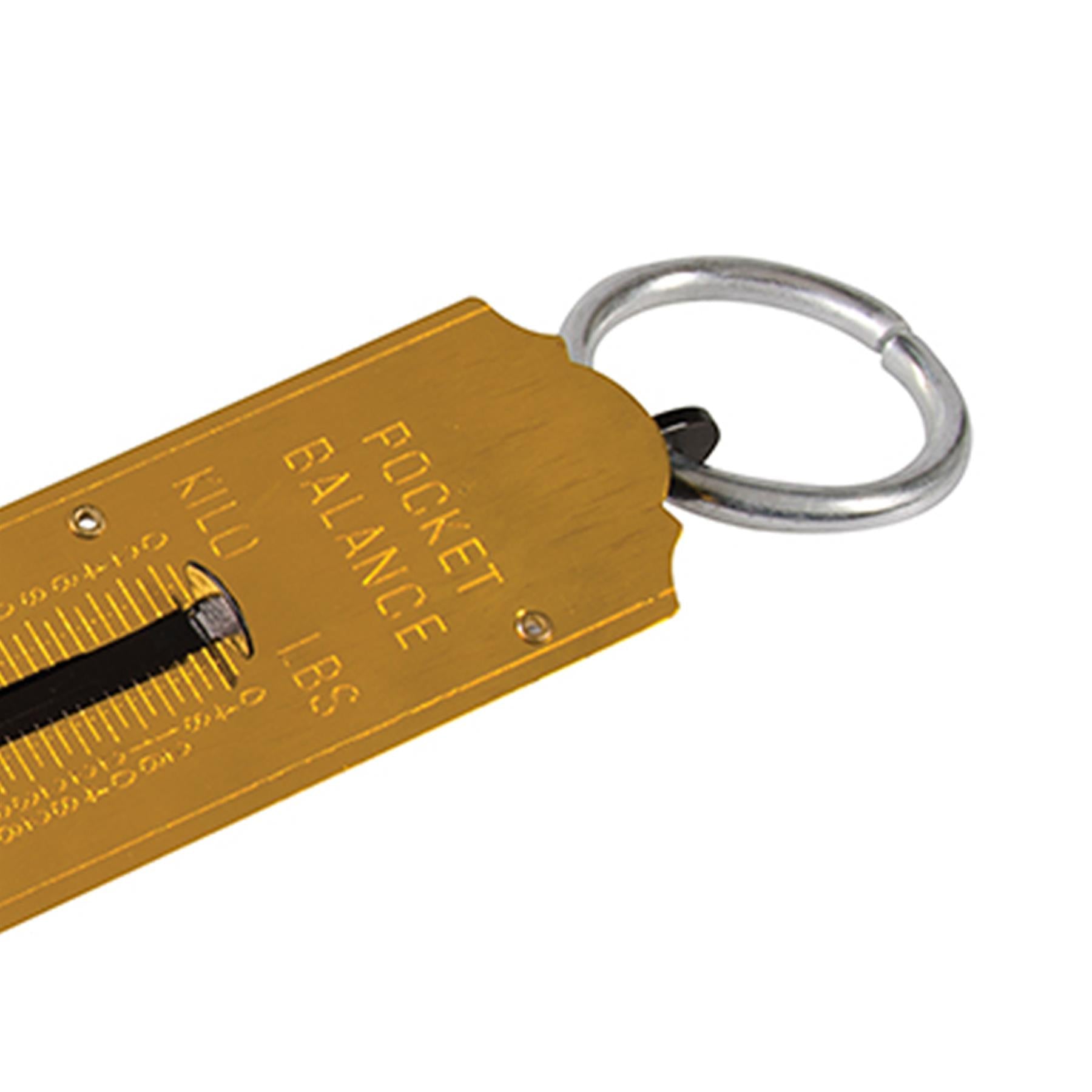 Steel Spring Balance 50Kg Weigh Luggage Travel Farming Fishing Building Use