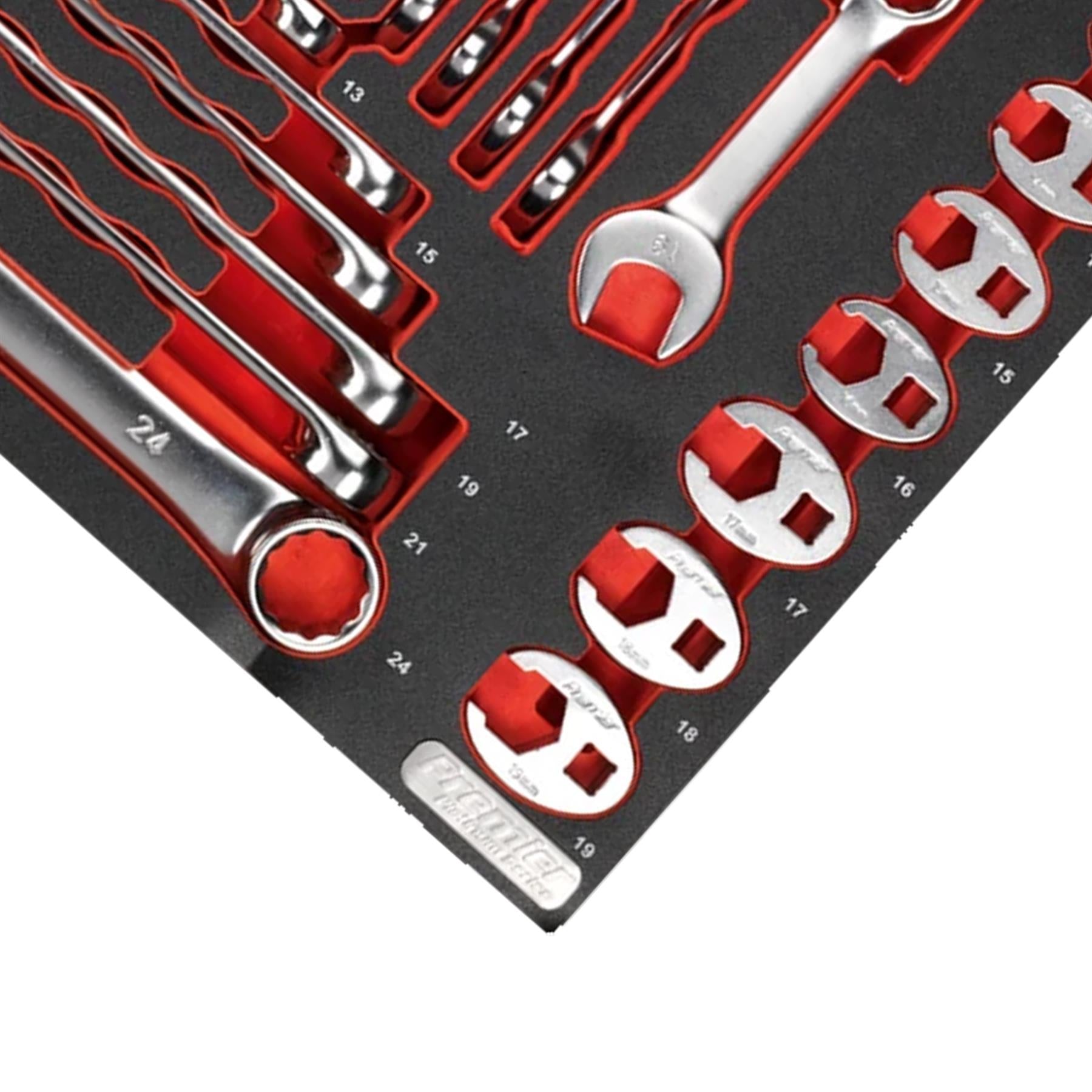 Sealey Tool Tray with Specialised Spanner Set 44pc