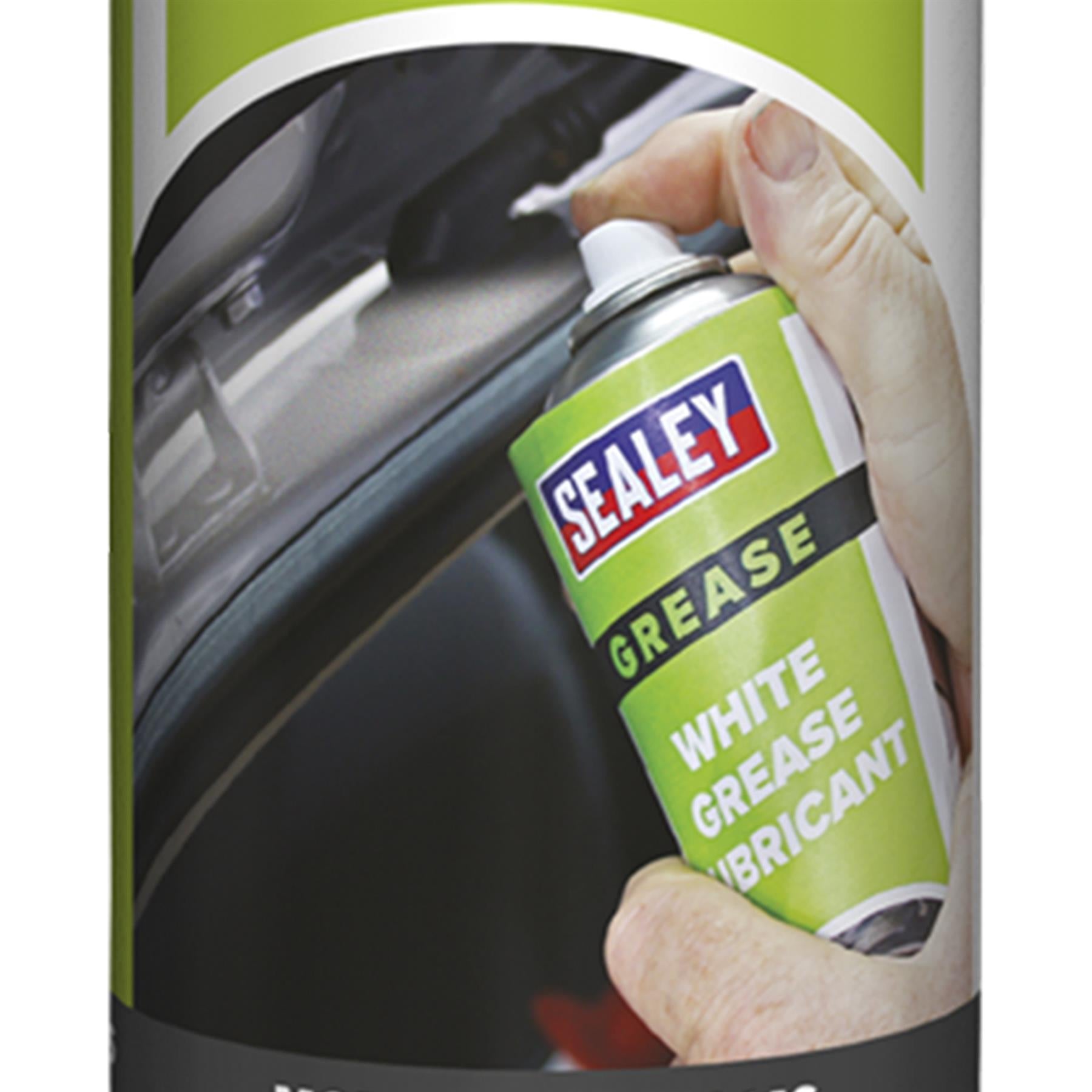 Sealey White Grease Lubricant 500ml Single