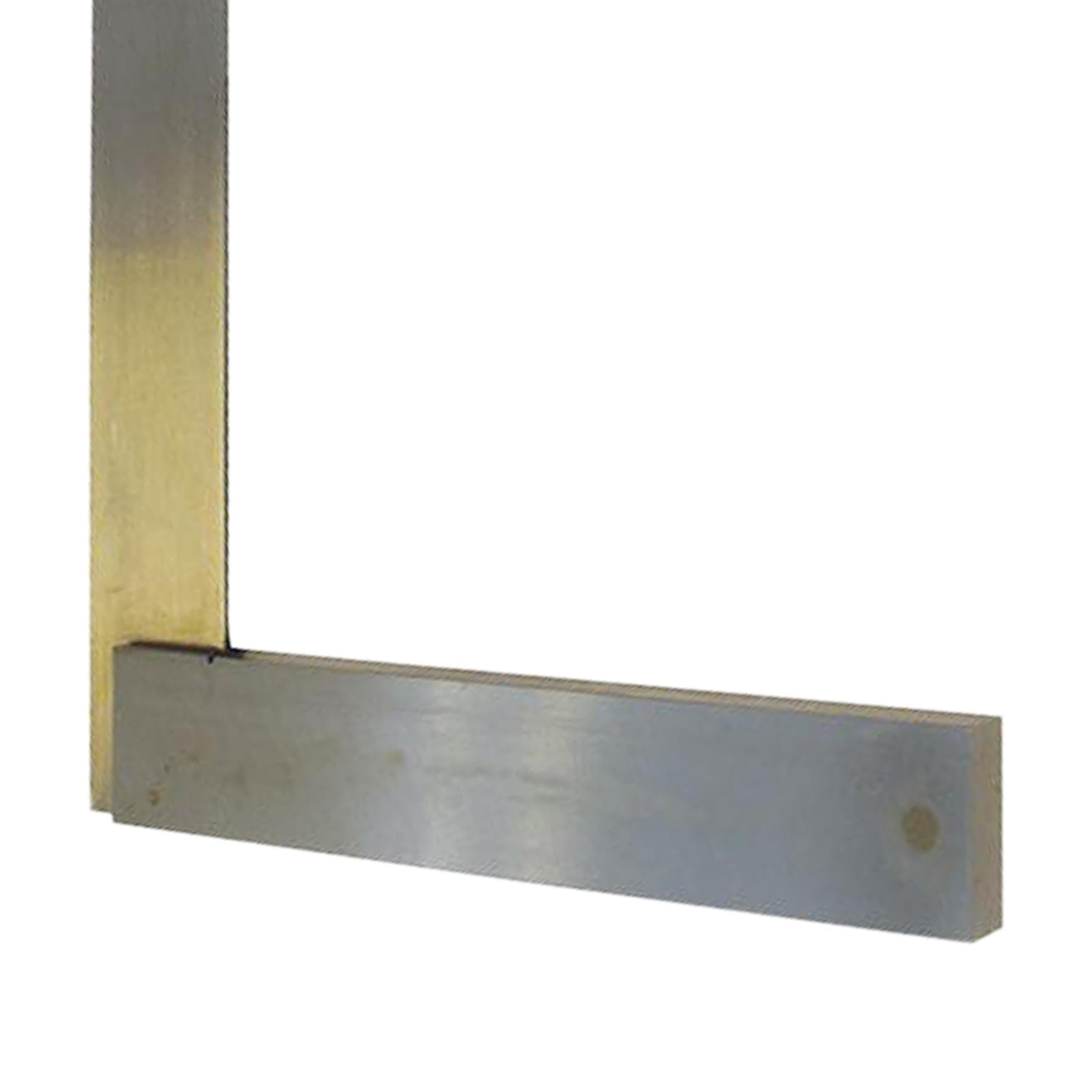 Engineers Square 200mm Durable Steel Building Engineering Ruler Worskshop DIY