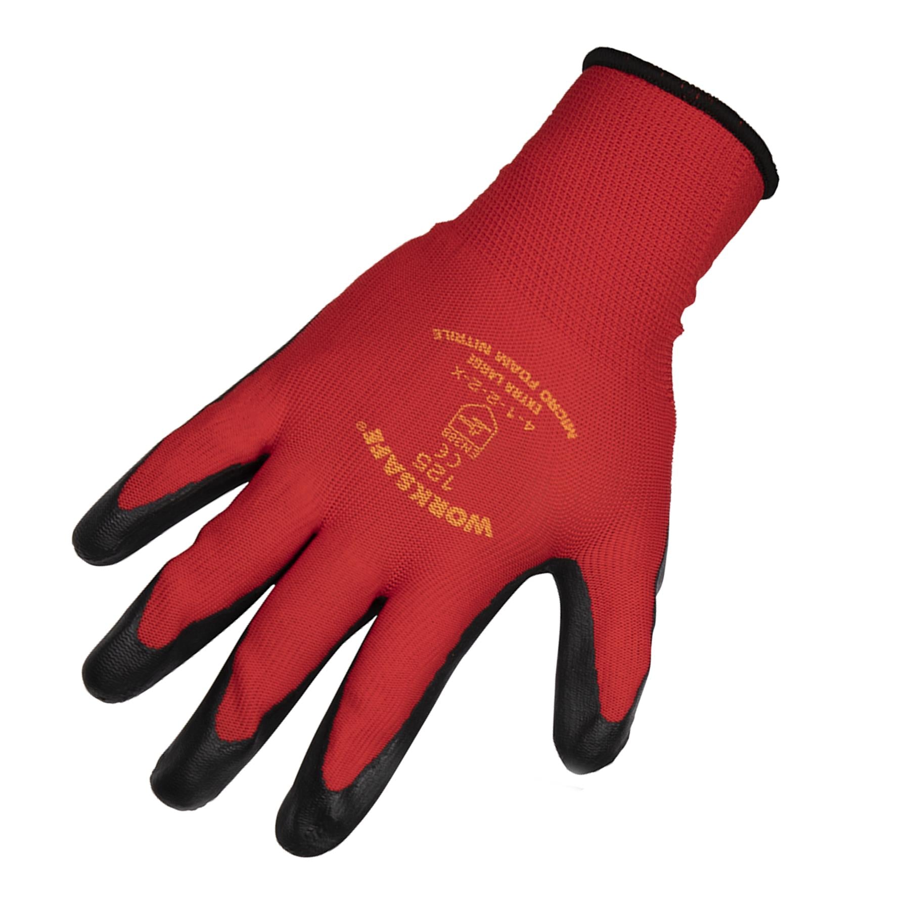 Sealey Flexi Grip Nitrile Palm Gloves (X-Large) - Pack of 6 Pairs