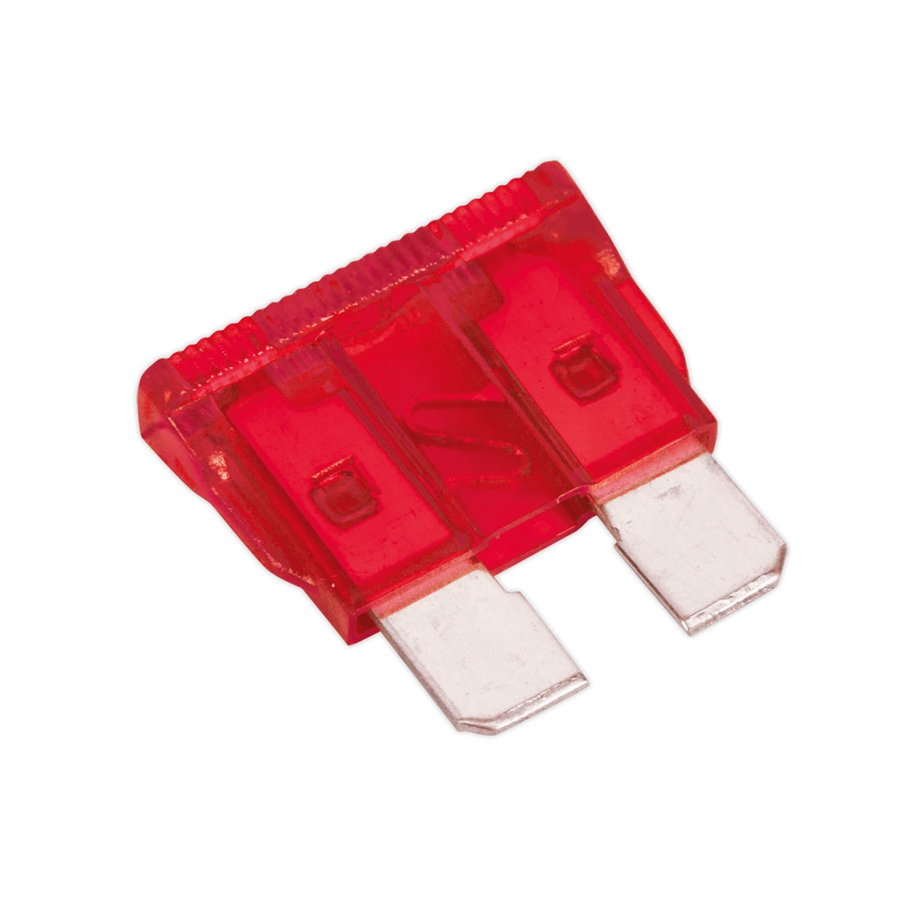 Sealey Automotive Standard Blade Fuse 10A Pack of 50