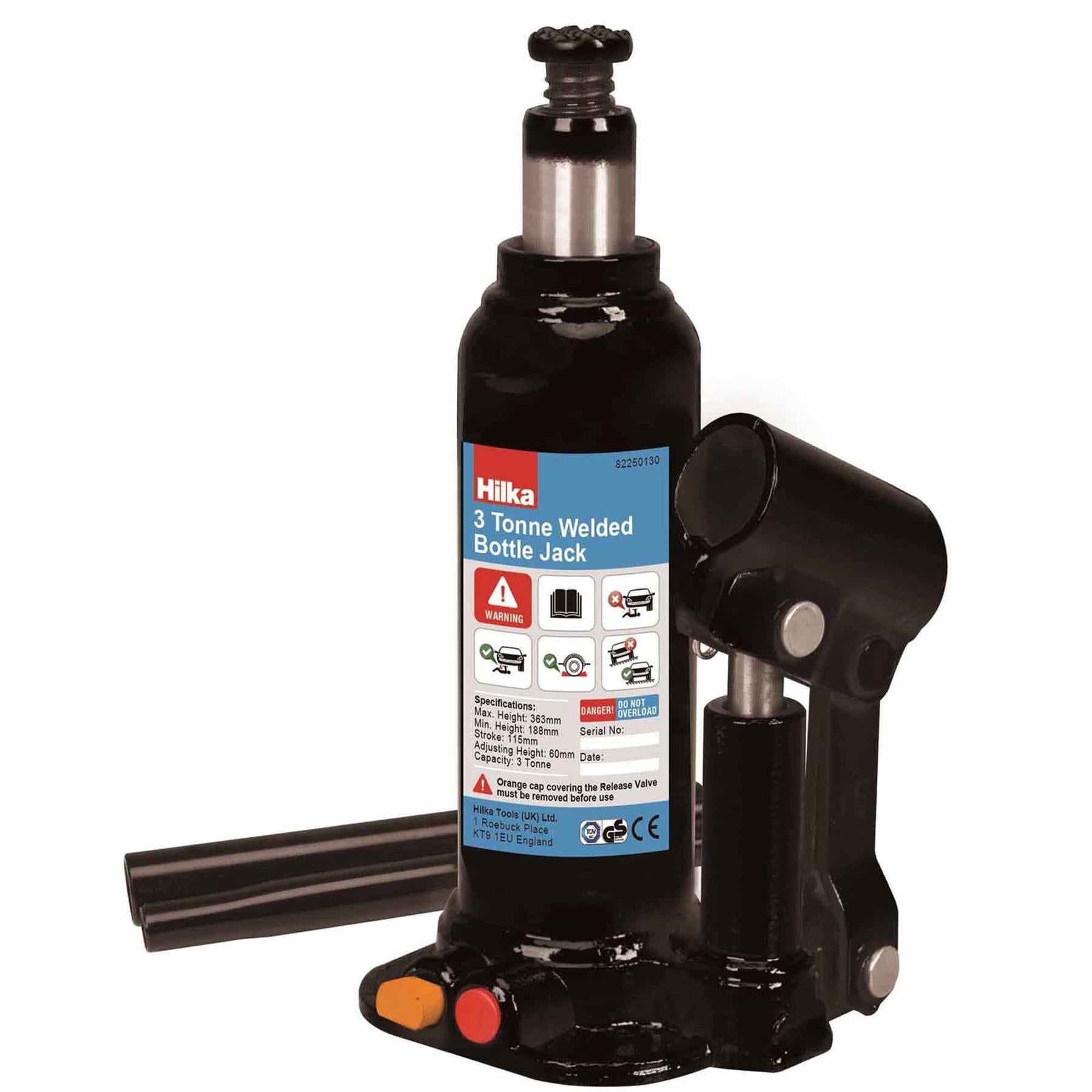 Hilka 3 Tonne Bottle Jack
