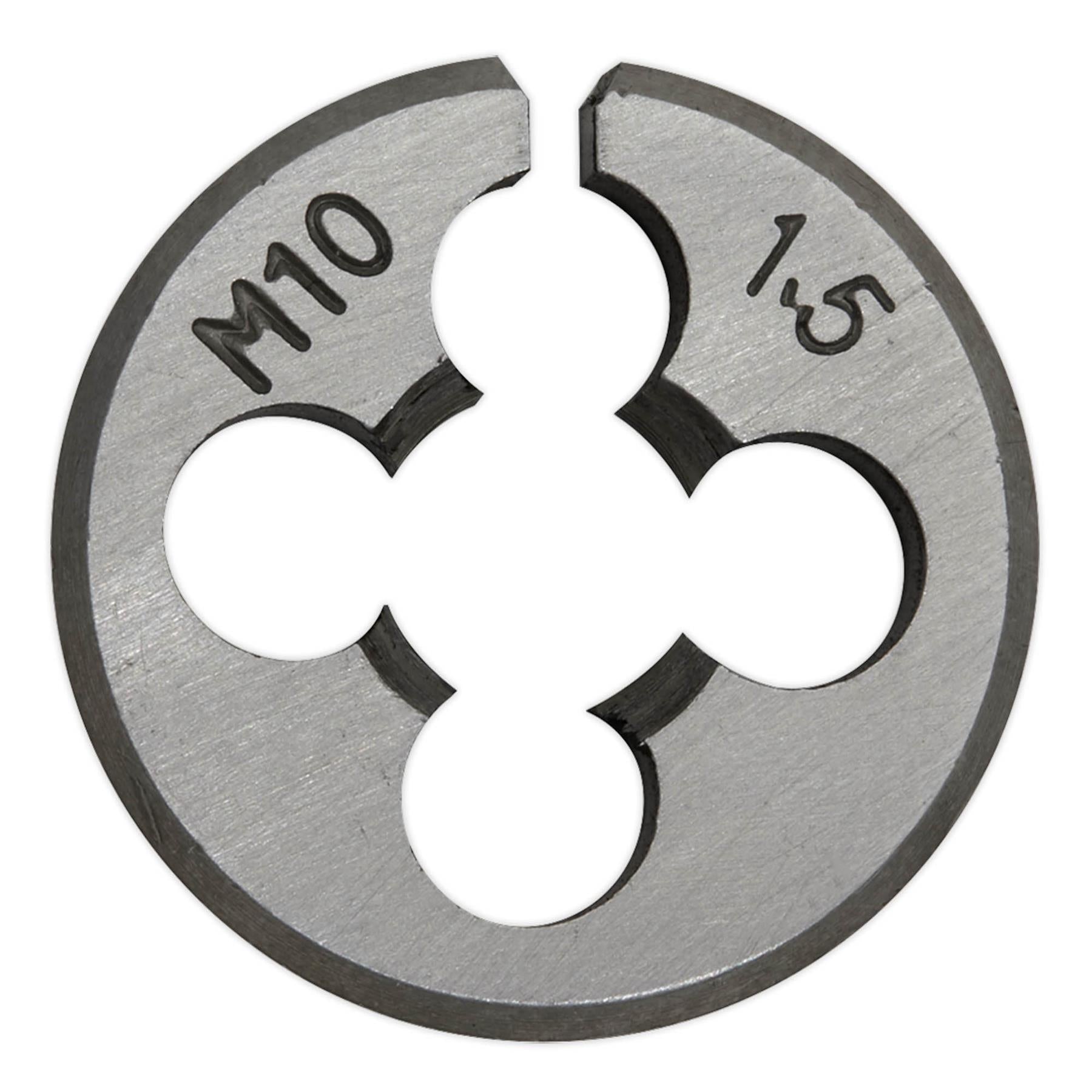 Sealey Split Die M10 x 1.5mm Thread Cutting