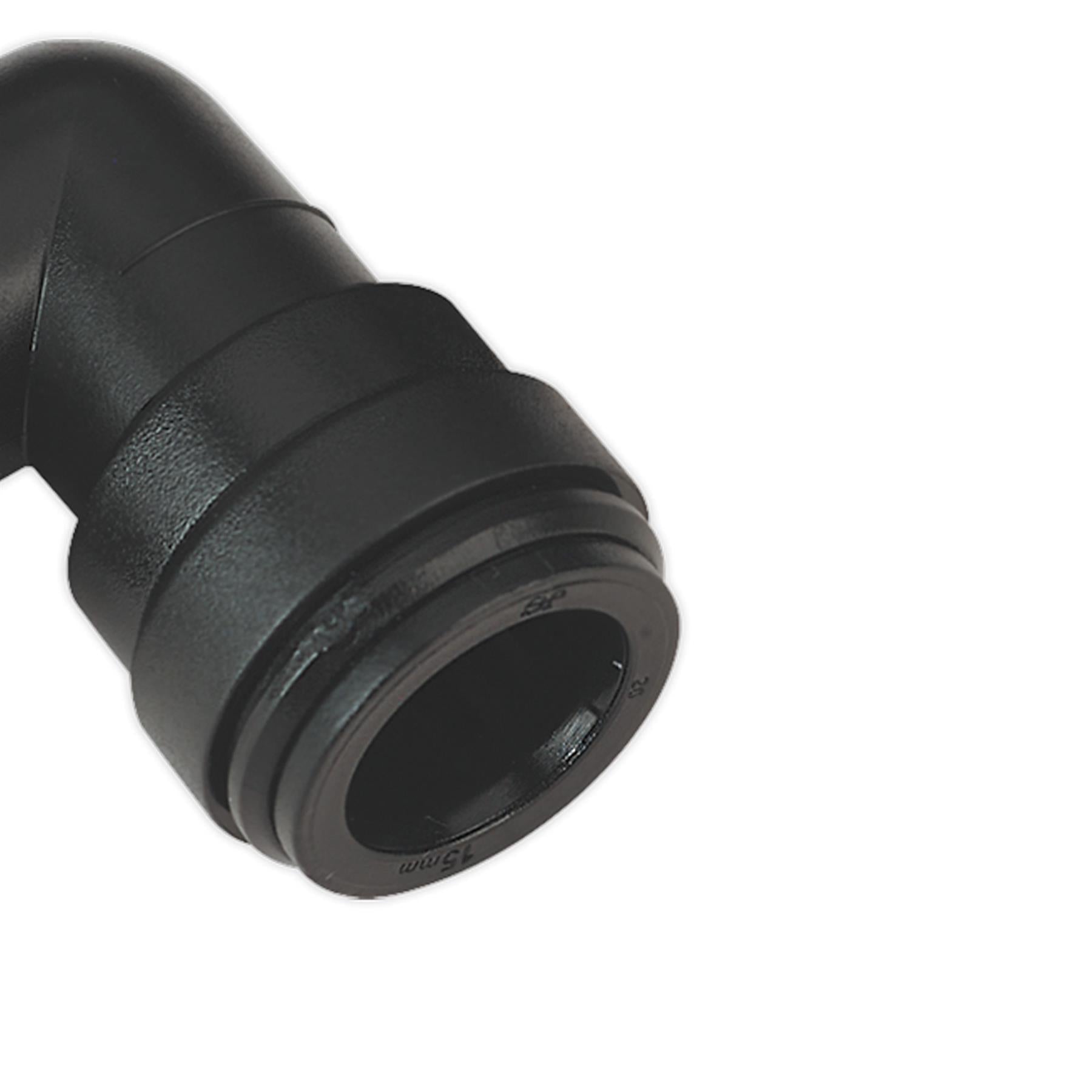 Sealey Equal Elbow �15mm Pack of 5 (John Guest Speedfit - PM0315E)