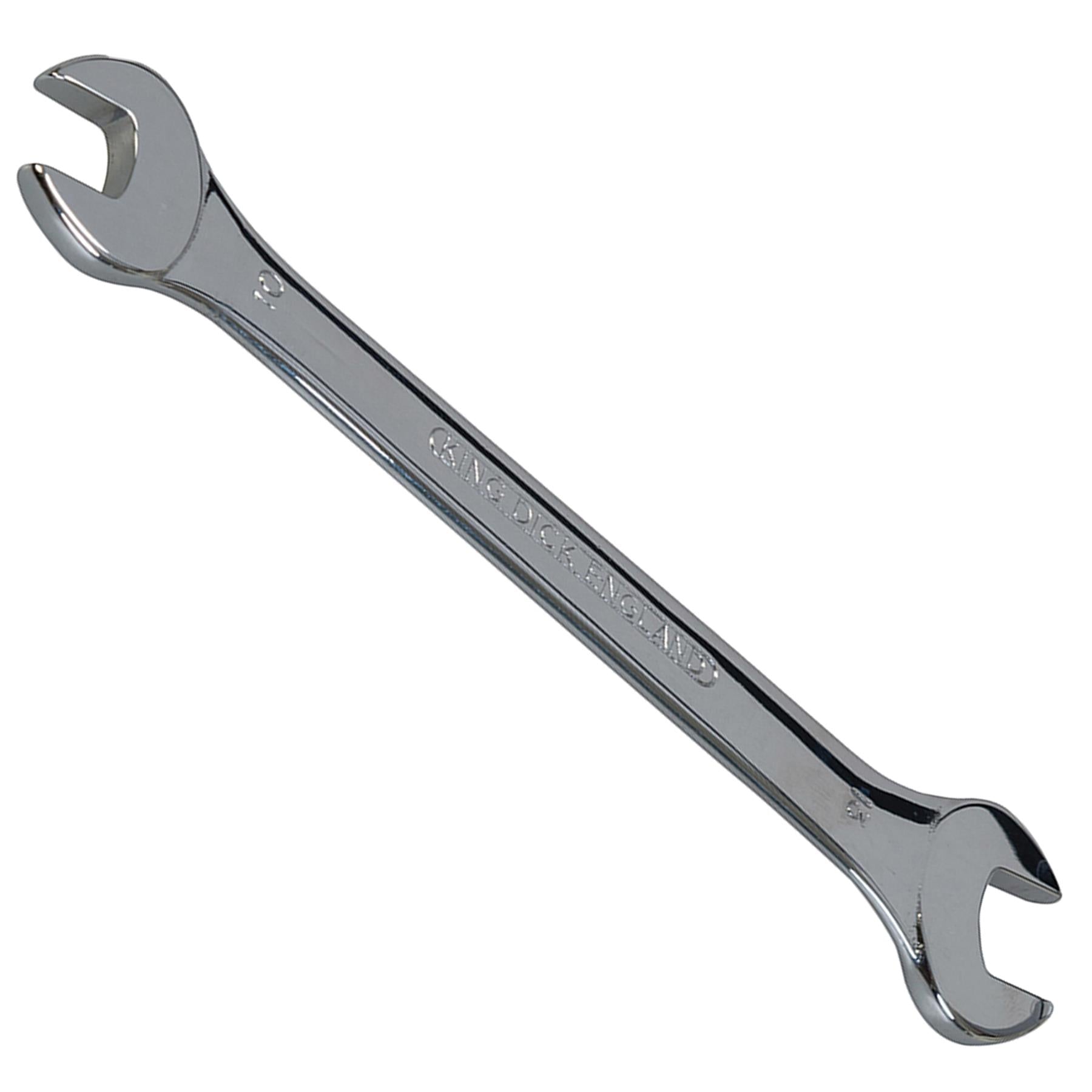 King Dick Double Open Ended Metric Spanner 10mm - 13mm Spanners Wrench Hand Tool