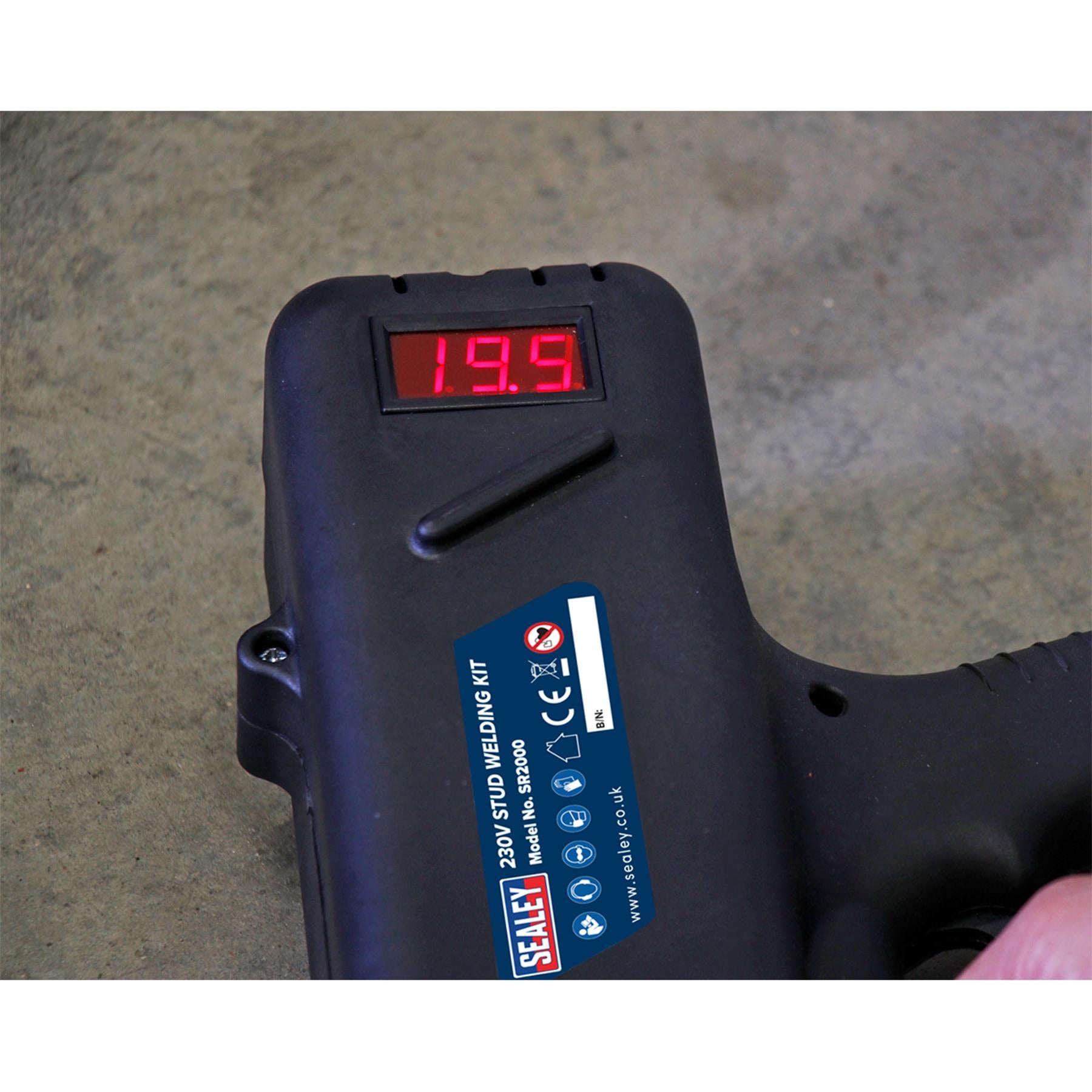 Sealey Stud Weding Kit 230V For Use On Steel or aluminium