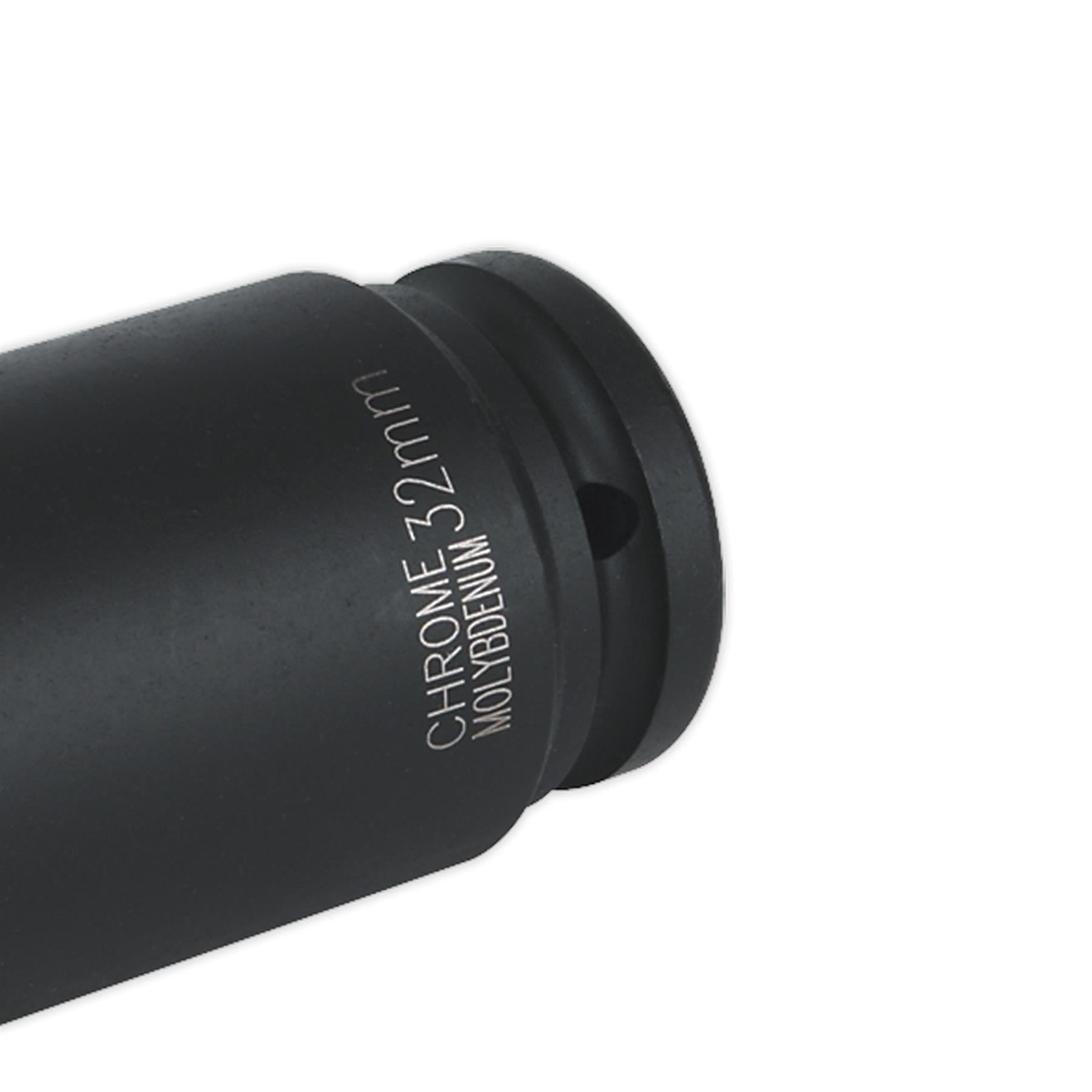 Sealey Impact Socket 32mm Deep 3/4"Sq Drive