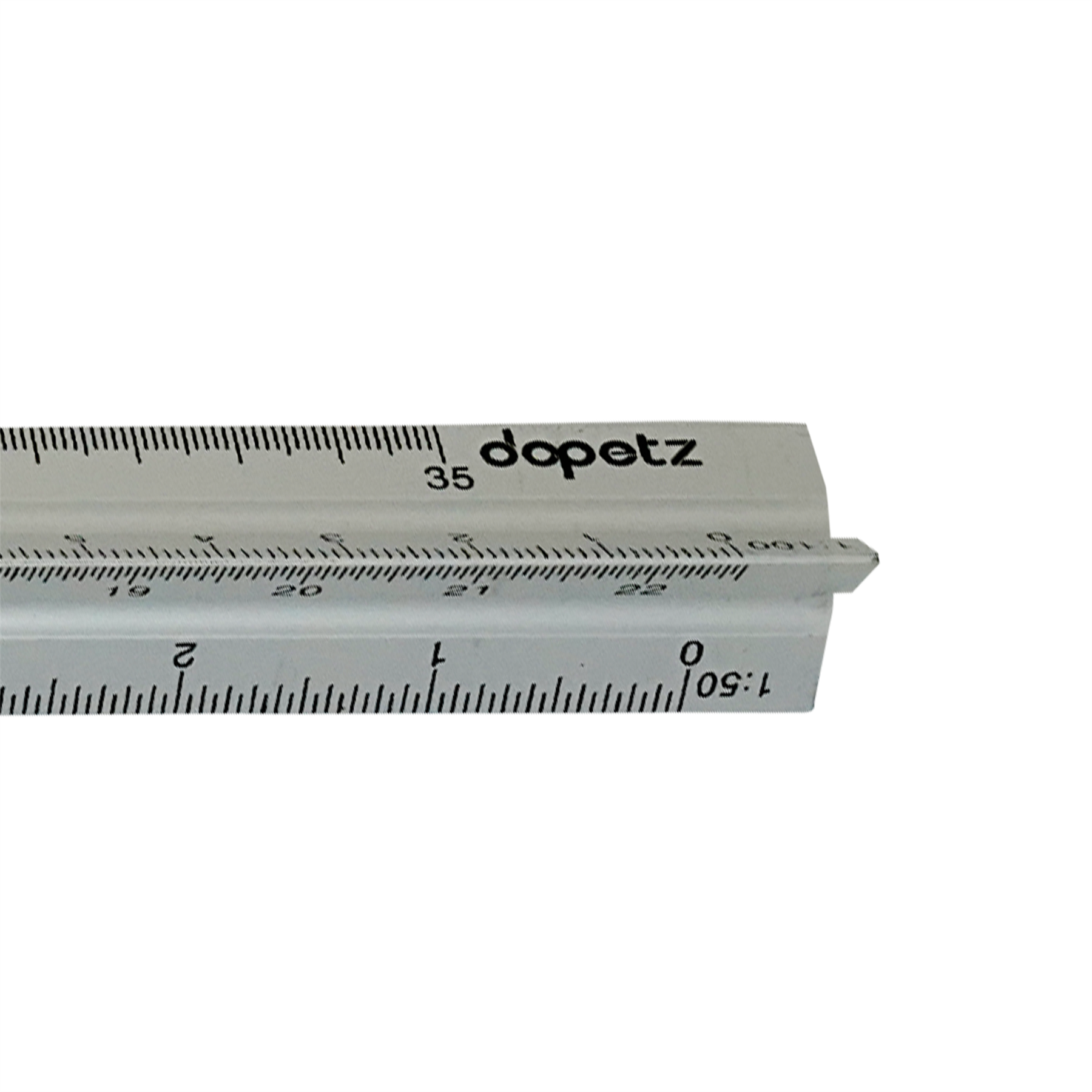 30cm Triangular Aluminium Tri Scale Metal Ruler Architects Engineers Rule 12"