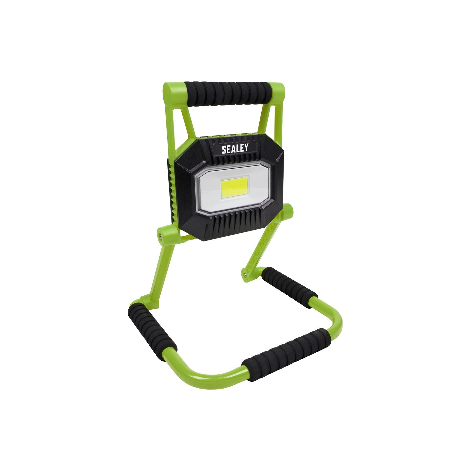 Sealey R/Charge Portable Fold Flat Floodlight 20W COB LED Li-ion