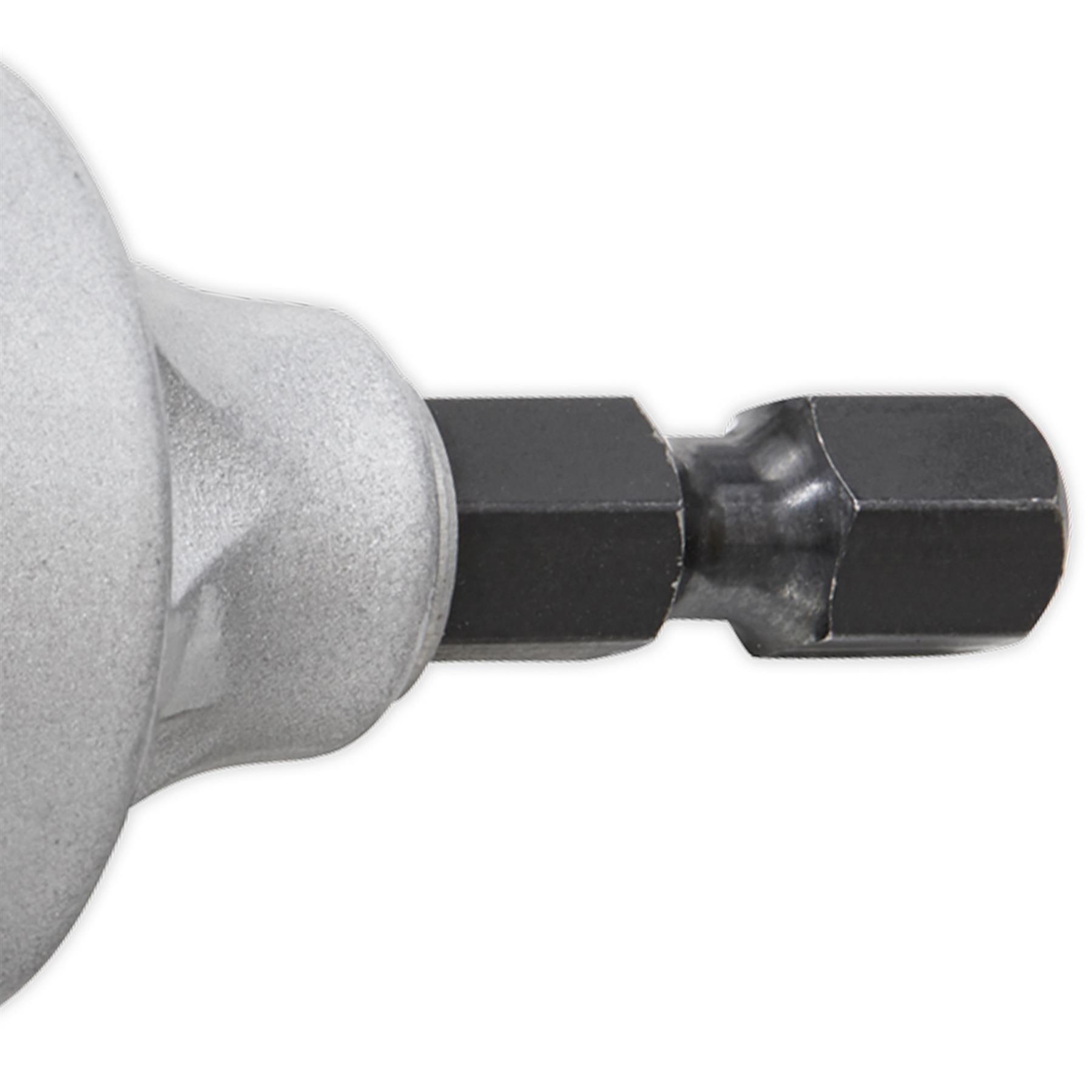 Sealey 3-19mm External Deburring Chamfer Tool 1/4" Hex Shank Thread Repair