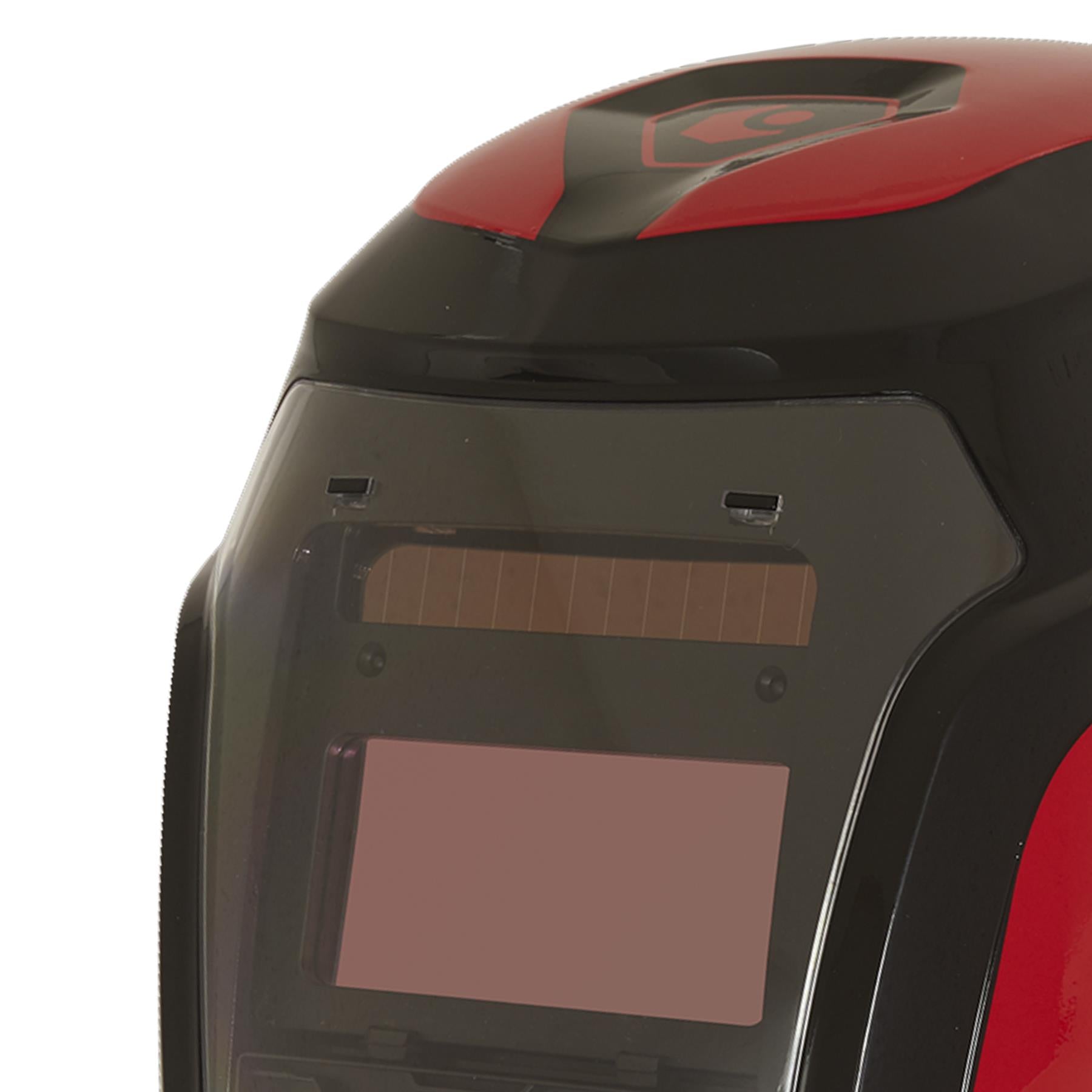 Sealey Welding Helmet Auto Darkening - Shade 9-13 - Red
