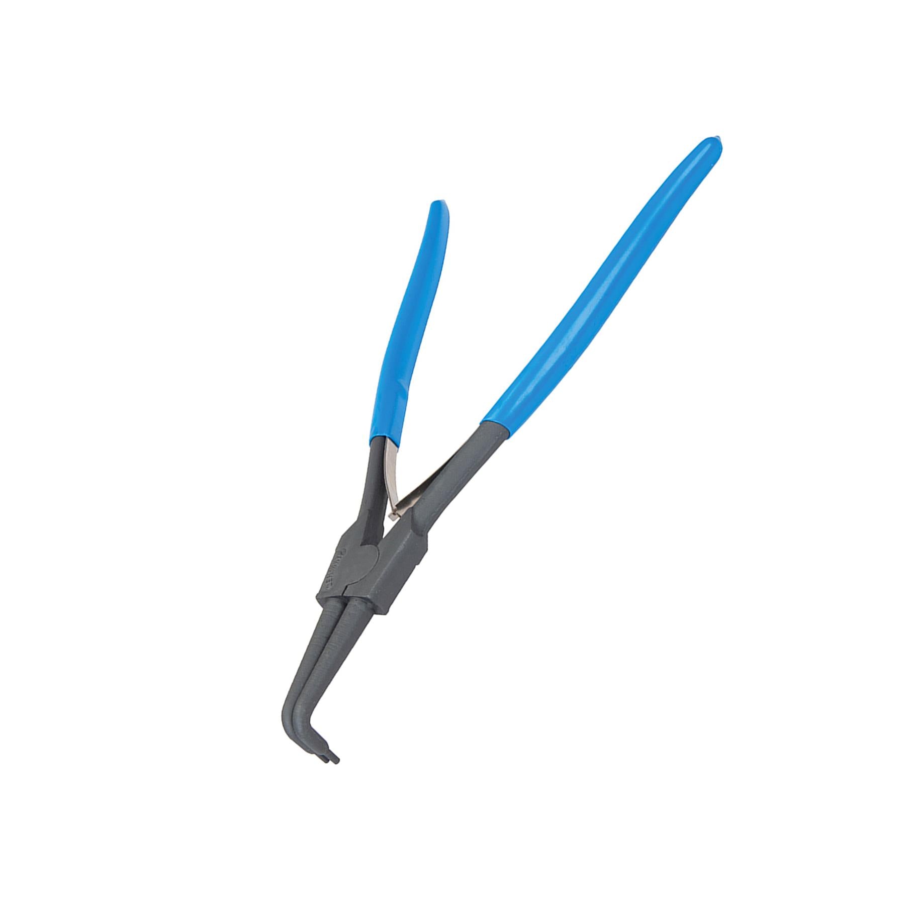 King Dick Outside Circlip Pliers Bent 290mm High-Grade Steel