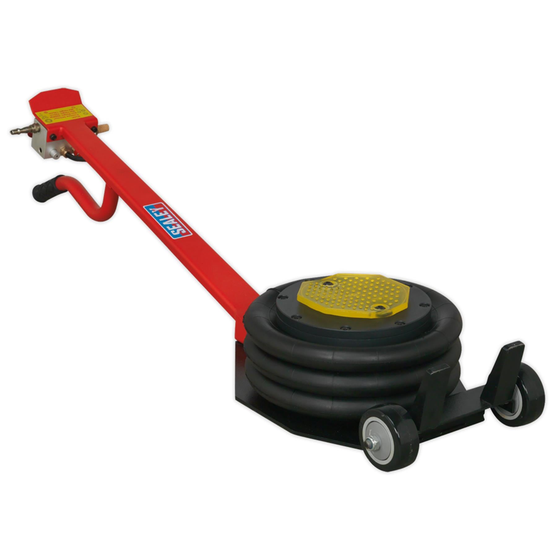 Sealey Premier Air Operated Fast Jack 3t 3-Stage - Long Handle