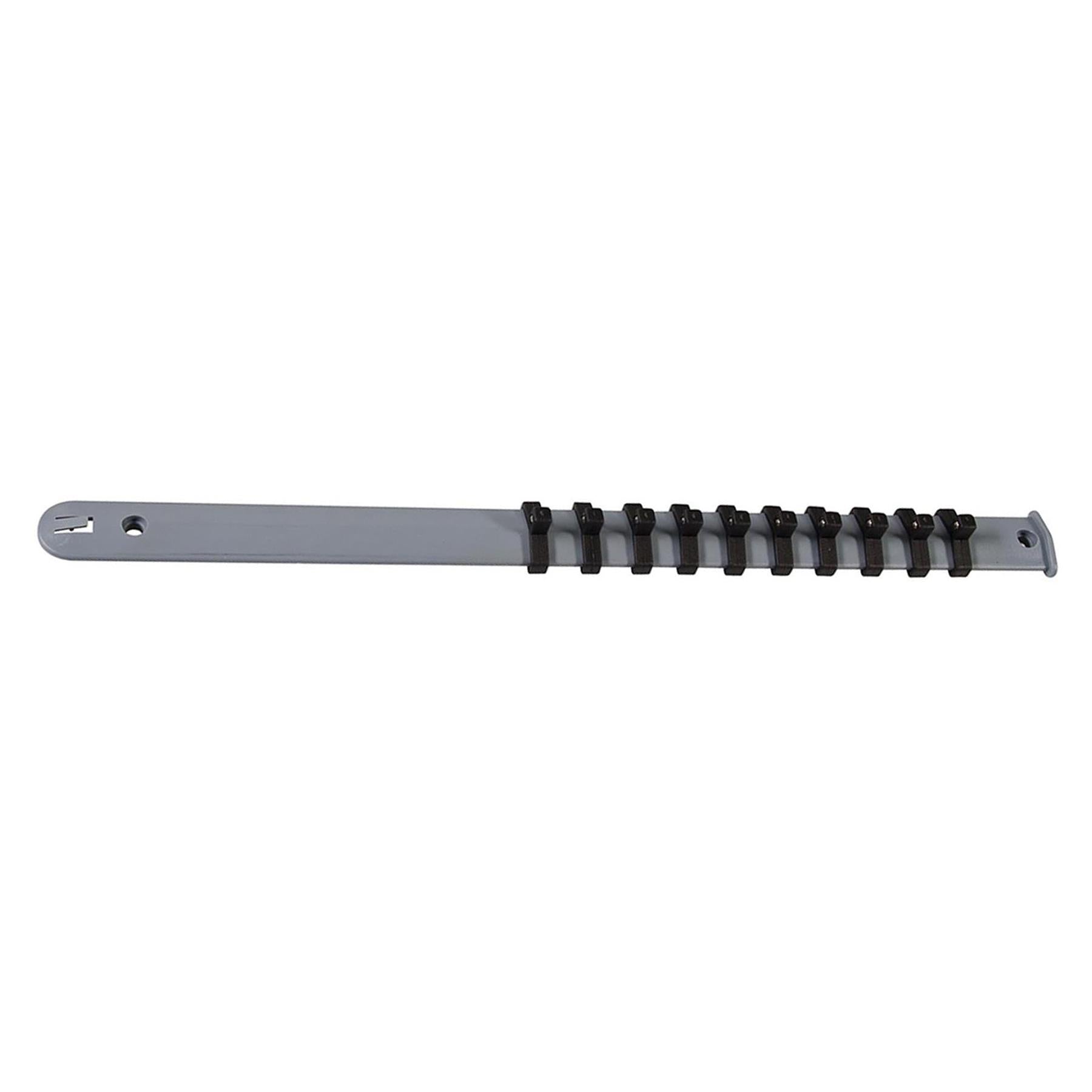 6 Pc Snap Rail On Socket Holder Storage Rail Set For 46 Sockets 1/4" 3/8" 1/2"