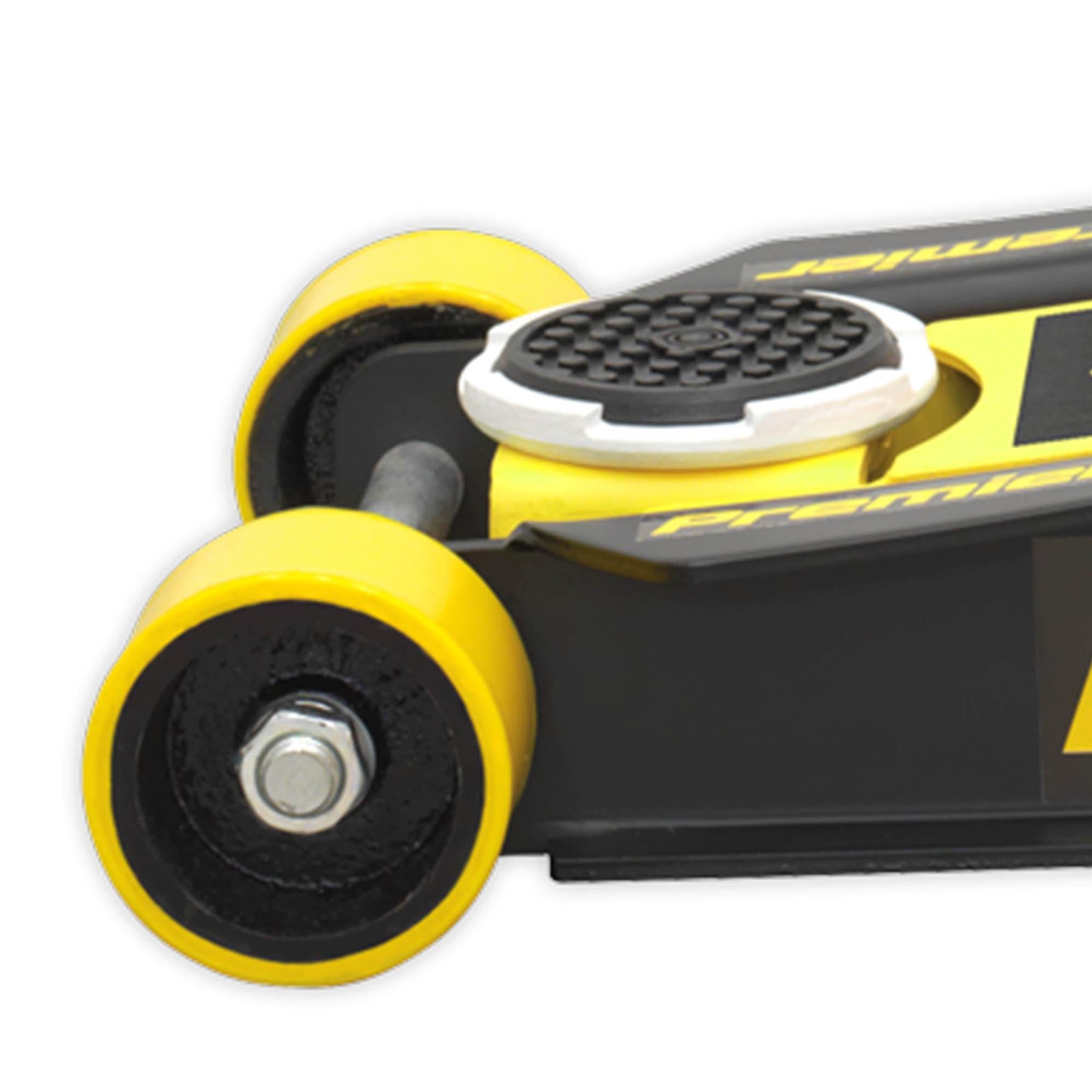 Sealey Trolley Jack 4tonne Rocket Lift Yellow Garage Workshop DIY