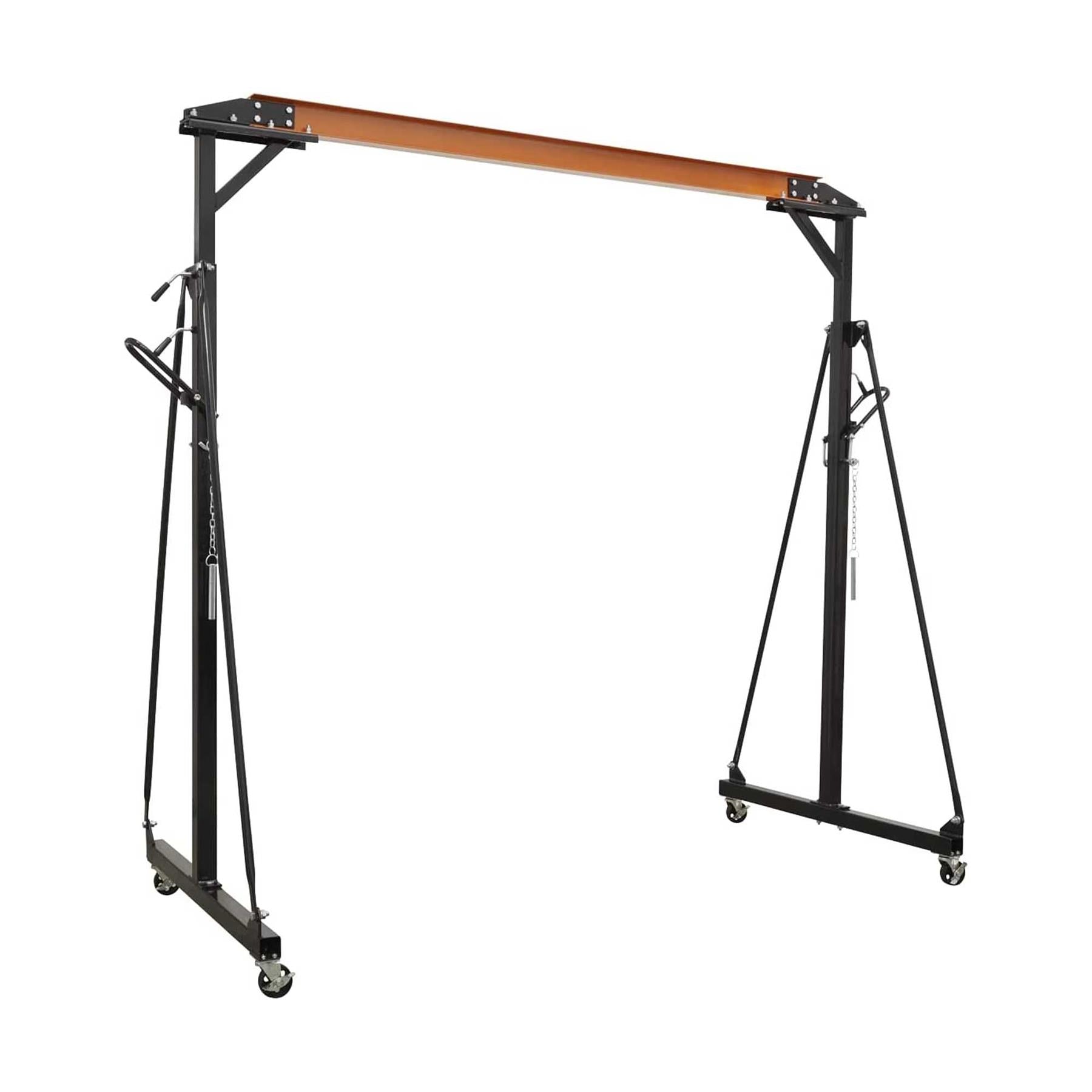 Sealey Portable Lifting Gantry Crane Adjustable 0.5 Tonne