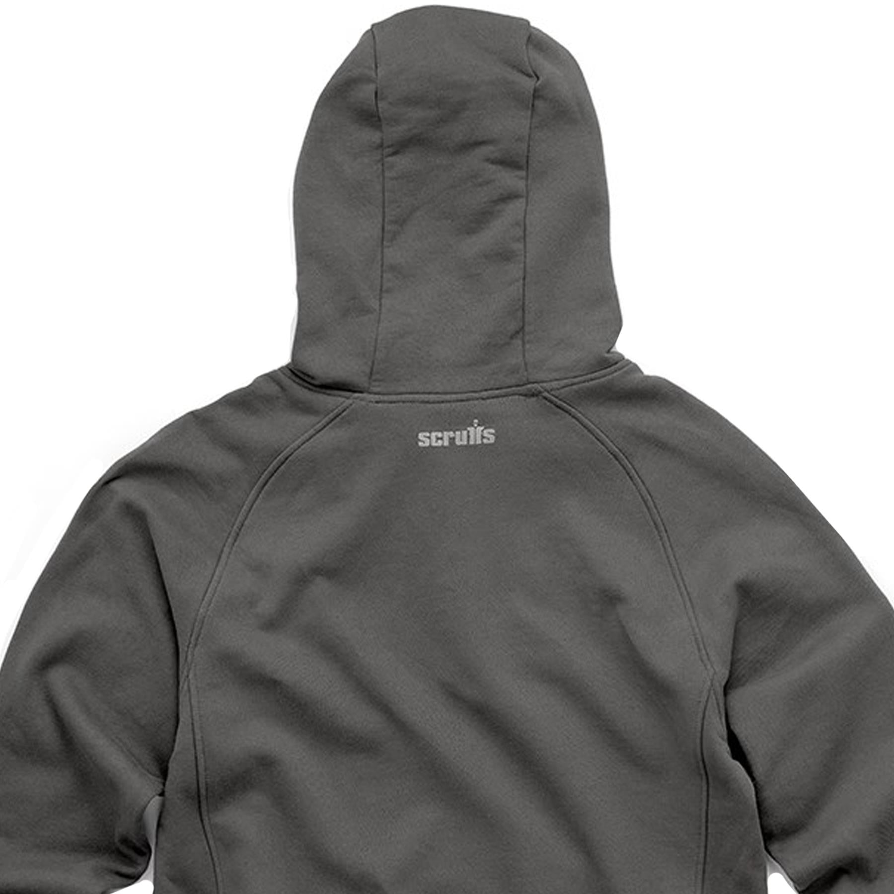 Scruffs Eco Hoodie Trade Work Hoodie Graphite Men Hooded Jumper S