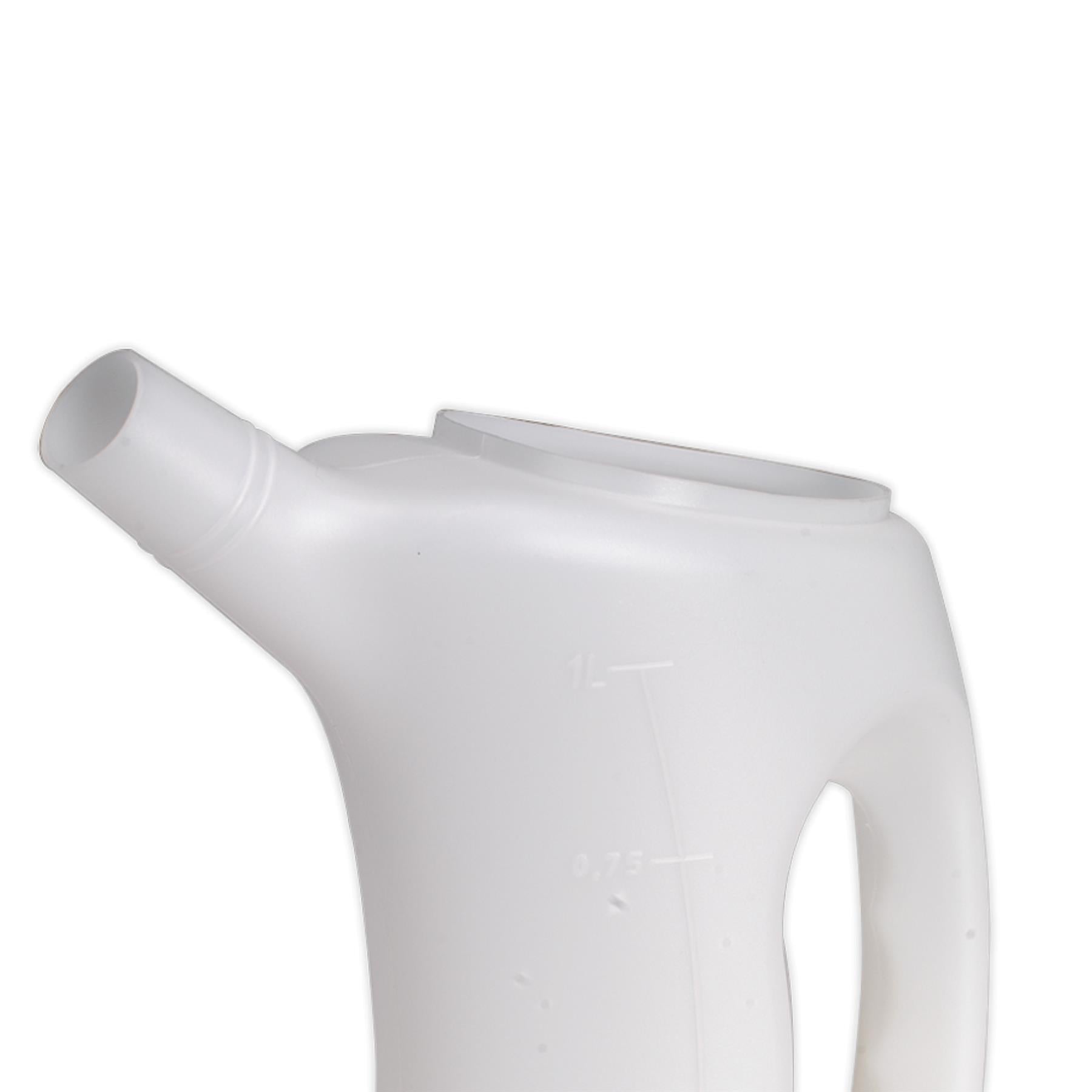 Sealey Measuring Jug with Rigid Spout 1L