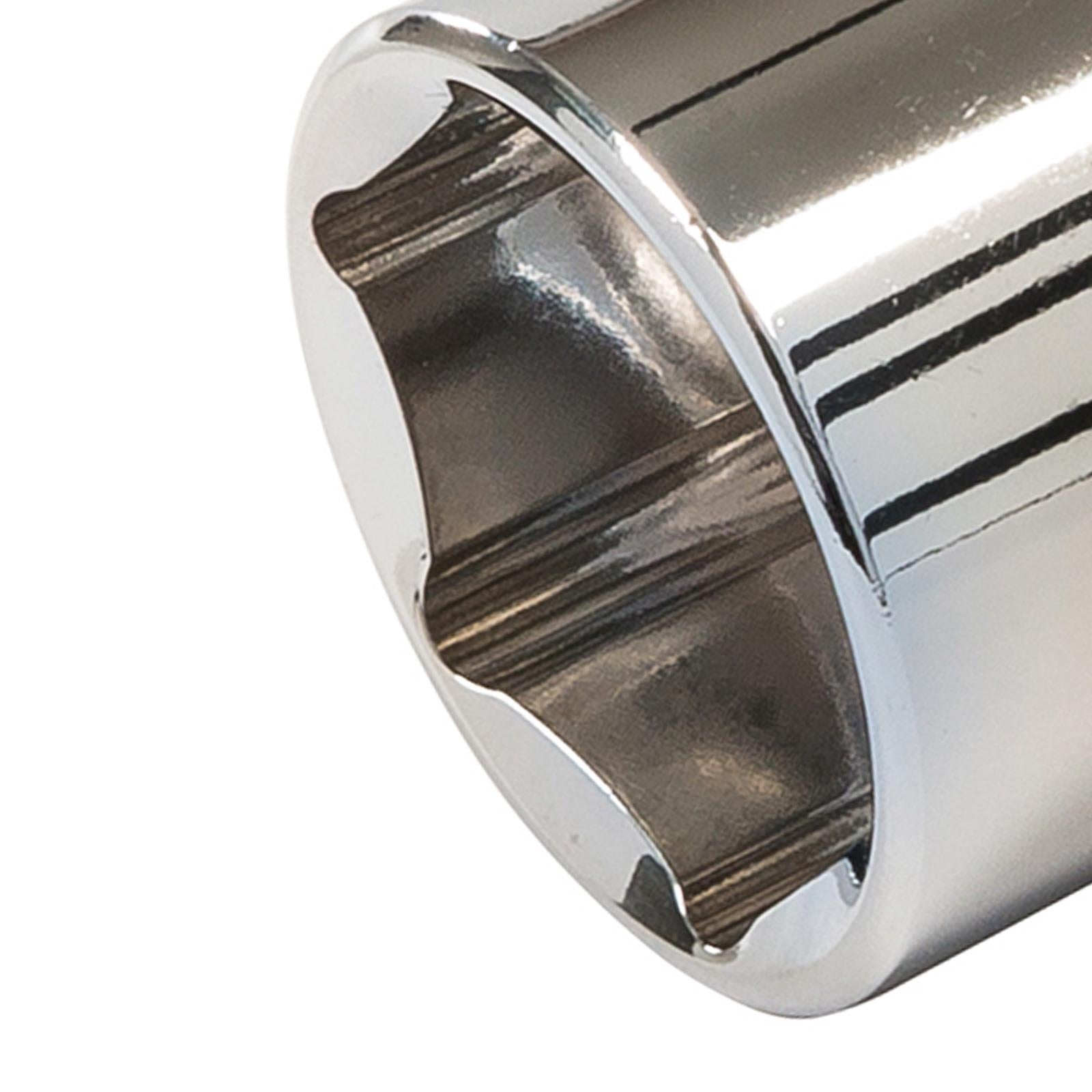 Socket 1/2" Drive Metric Hex Square 24mm Individual Hex Polished Crv Quality