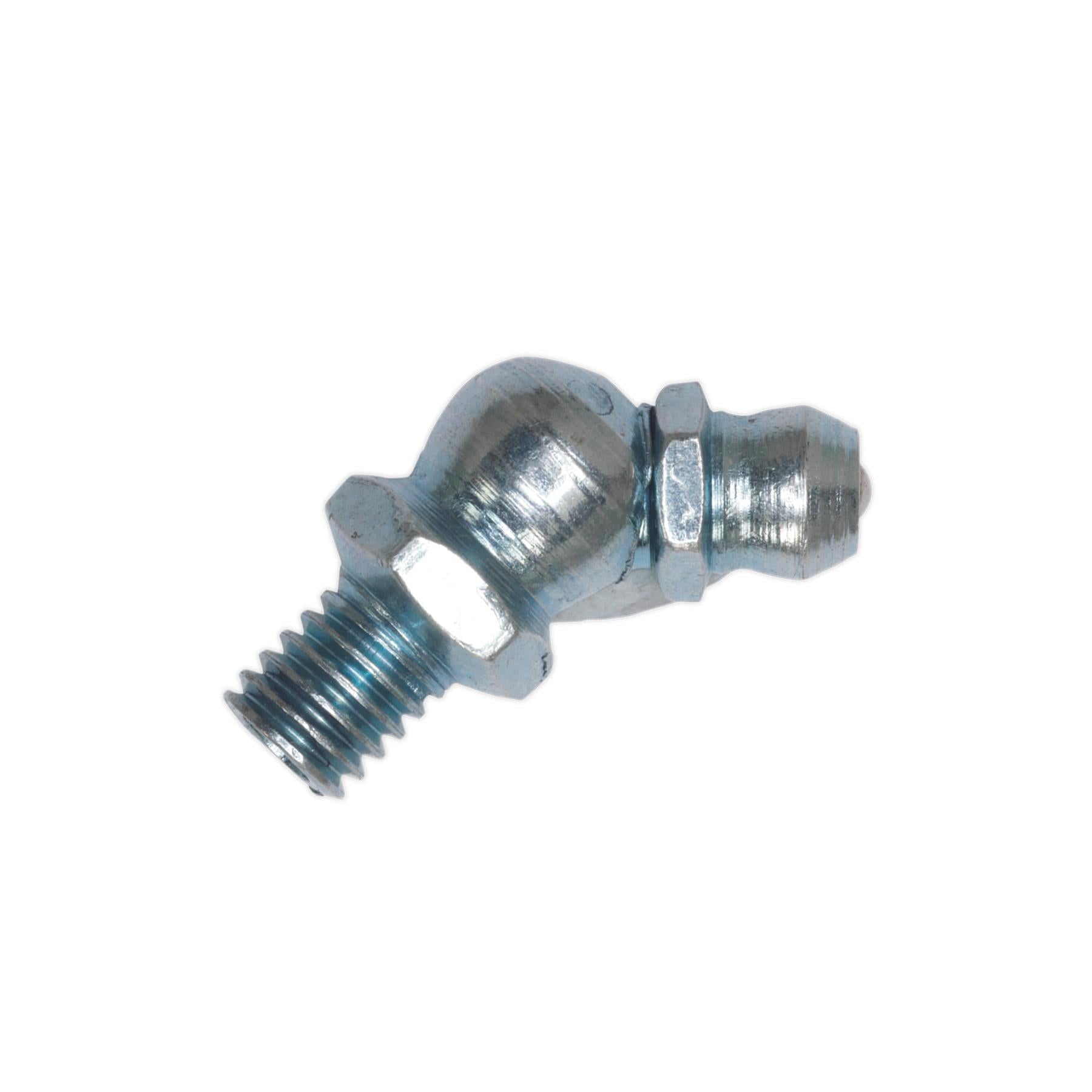 Sealey Grease Nipple 45° 6 x 1mm Pack of 25