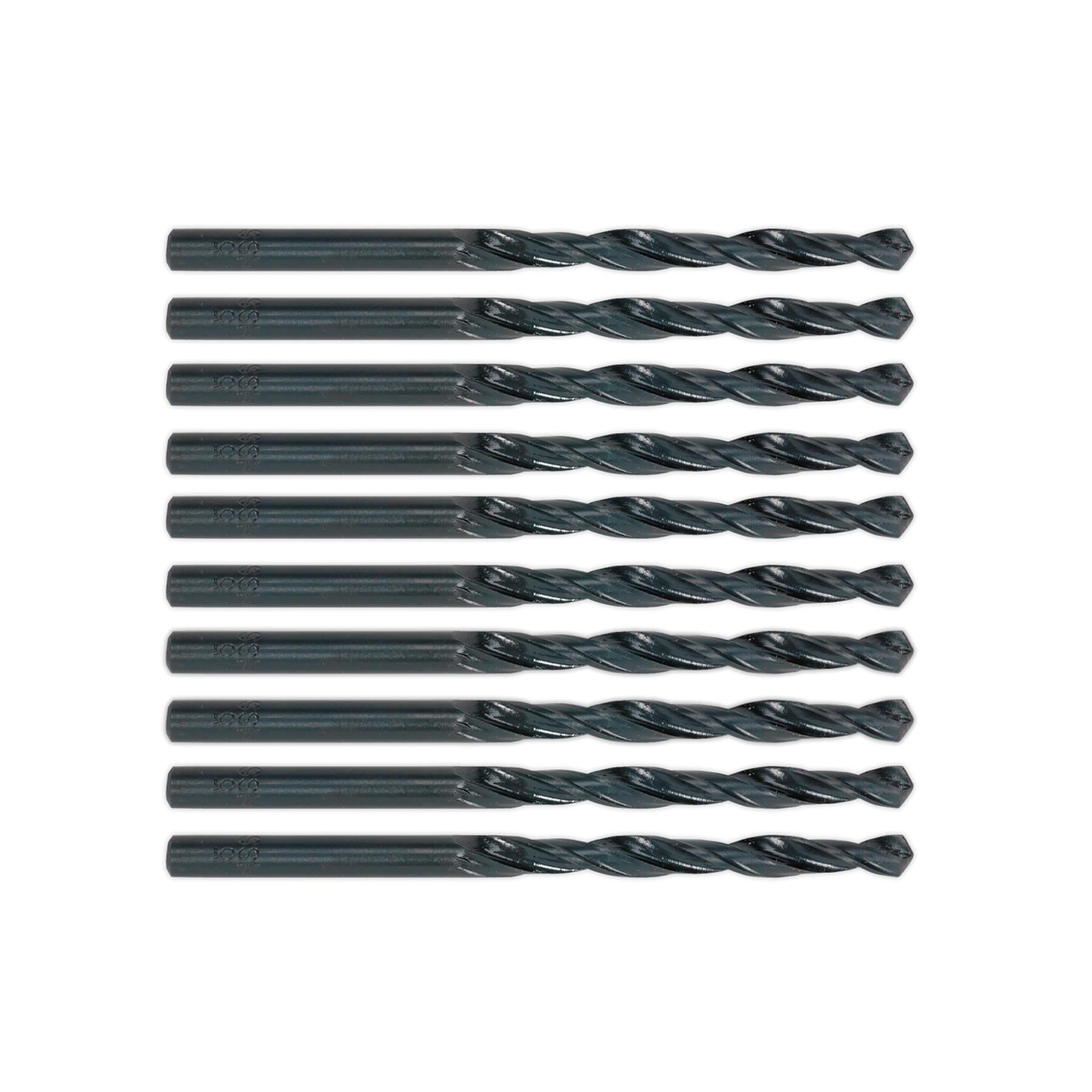 Sealey HSS Roll Forged Drill Bit 6.5mm Pack of 10