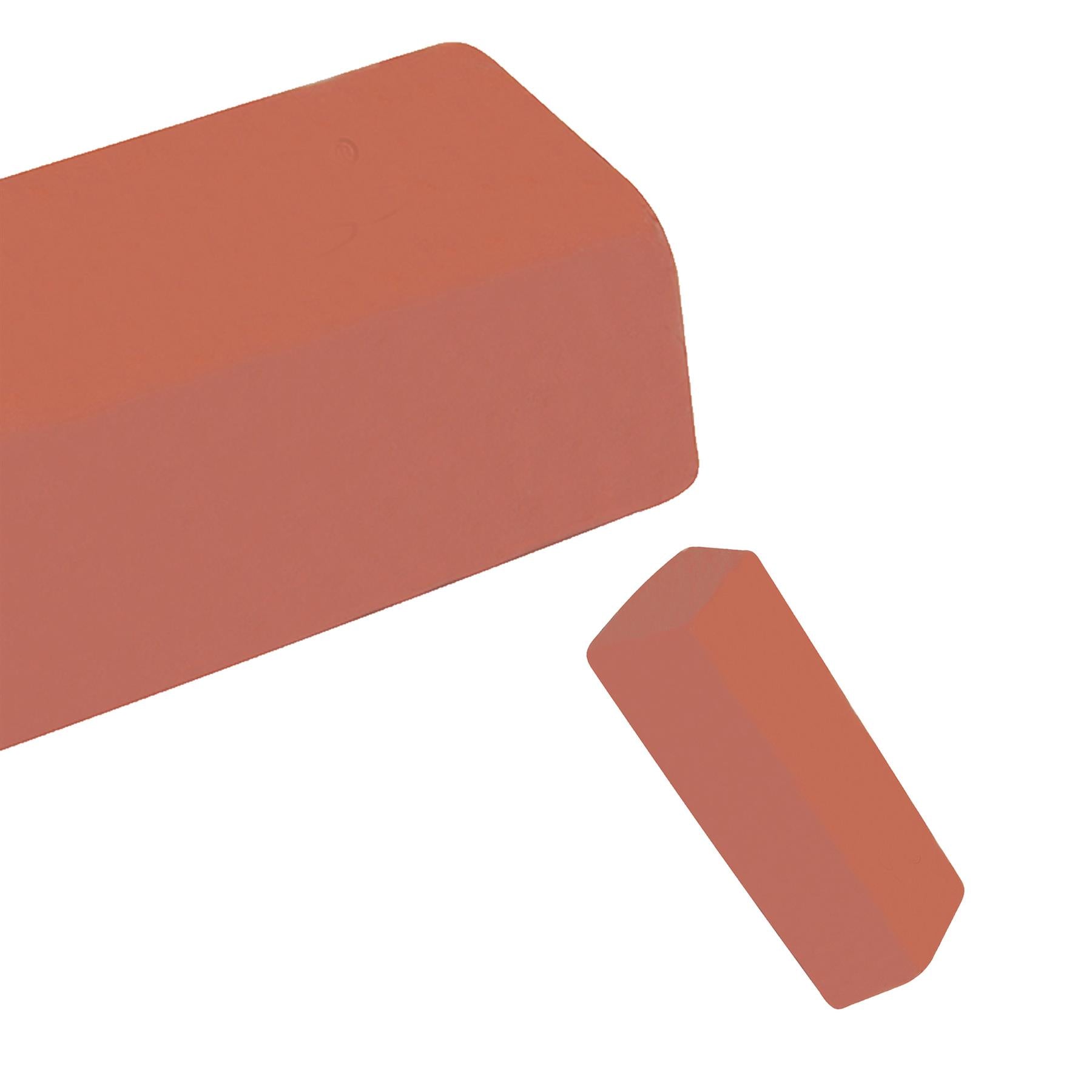 Red Polishing Compound Buffing Copper Brass Steel 500G Professional Tool