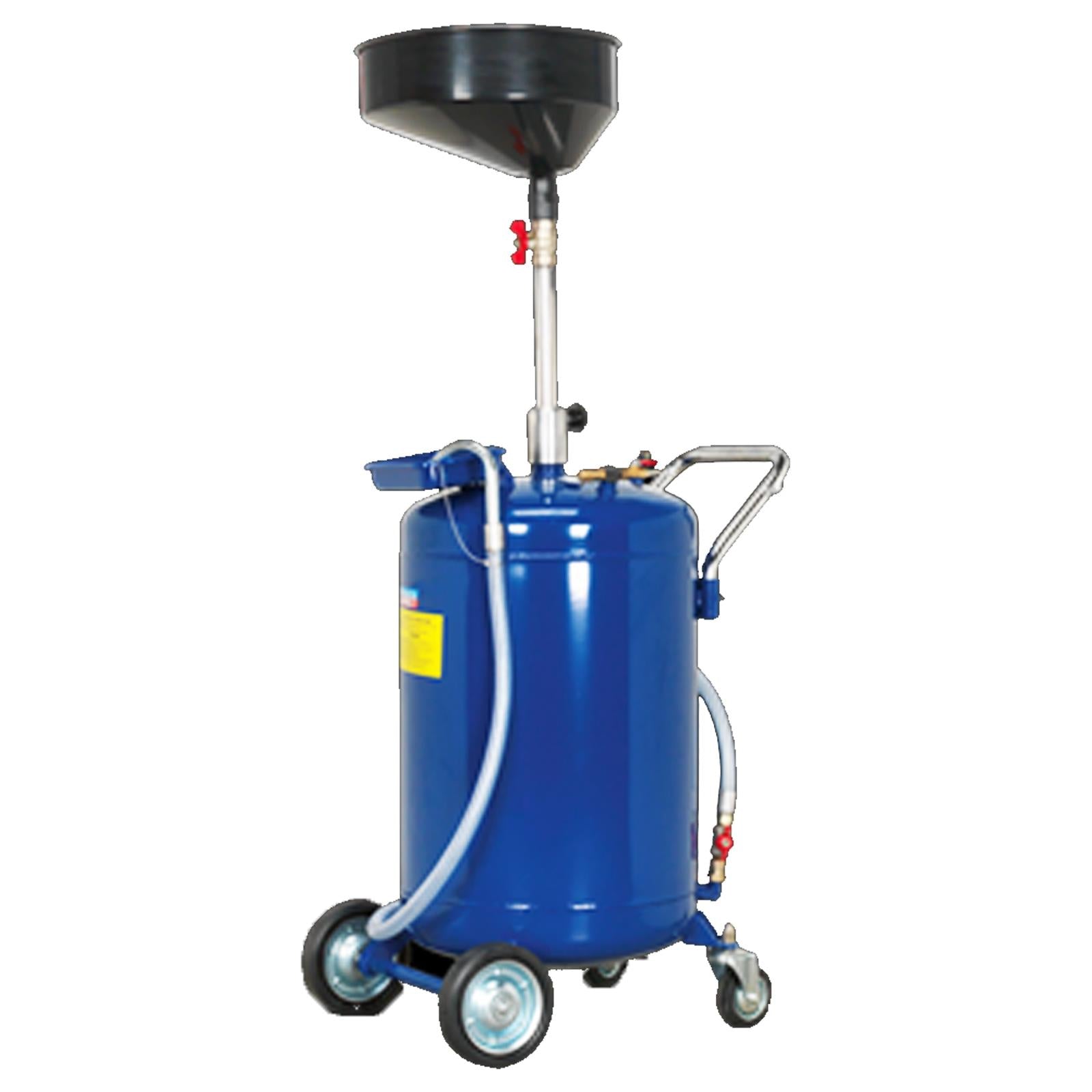 Sealey Mobile Oil Drainer 110L Air Discharge