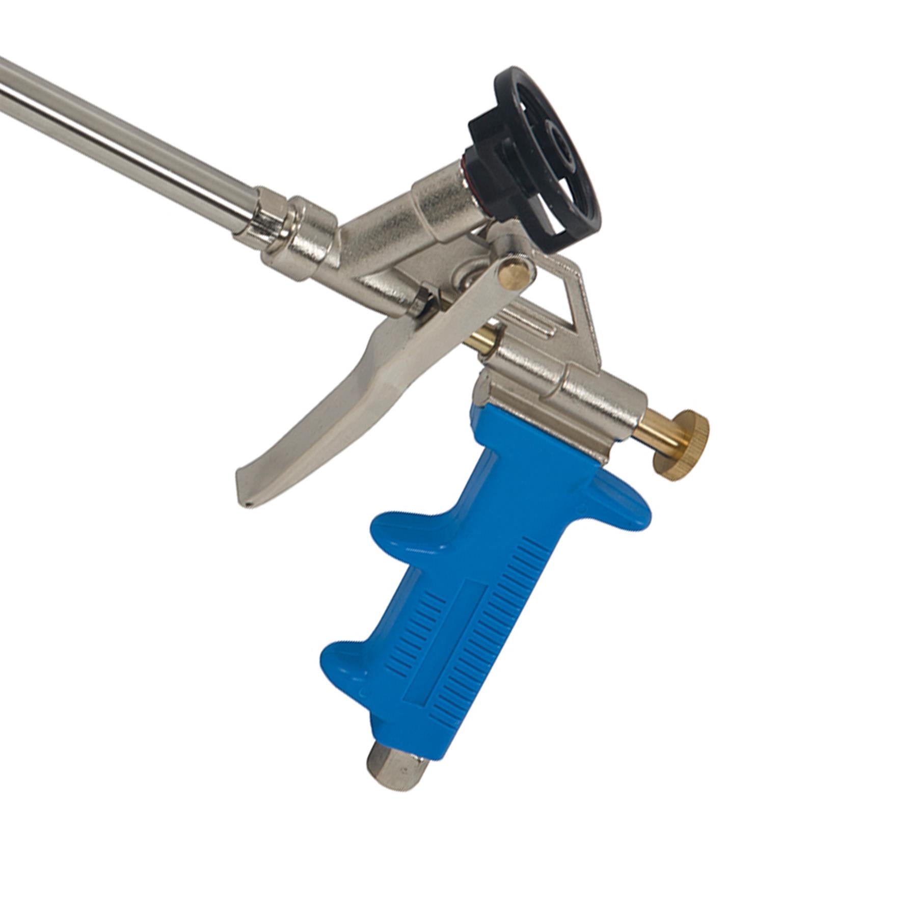 PU Foam Applicator Gun 200mm corrosion resist steel barrel & brass nozzle PTFE