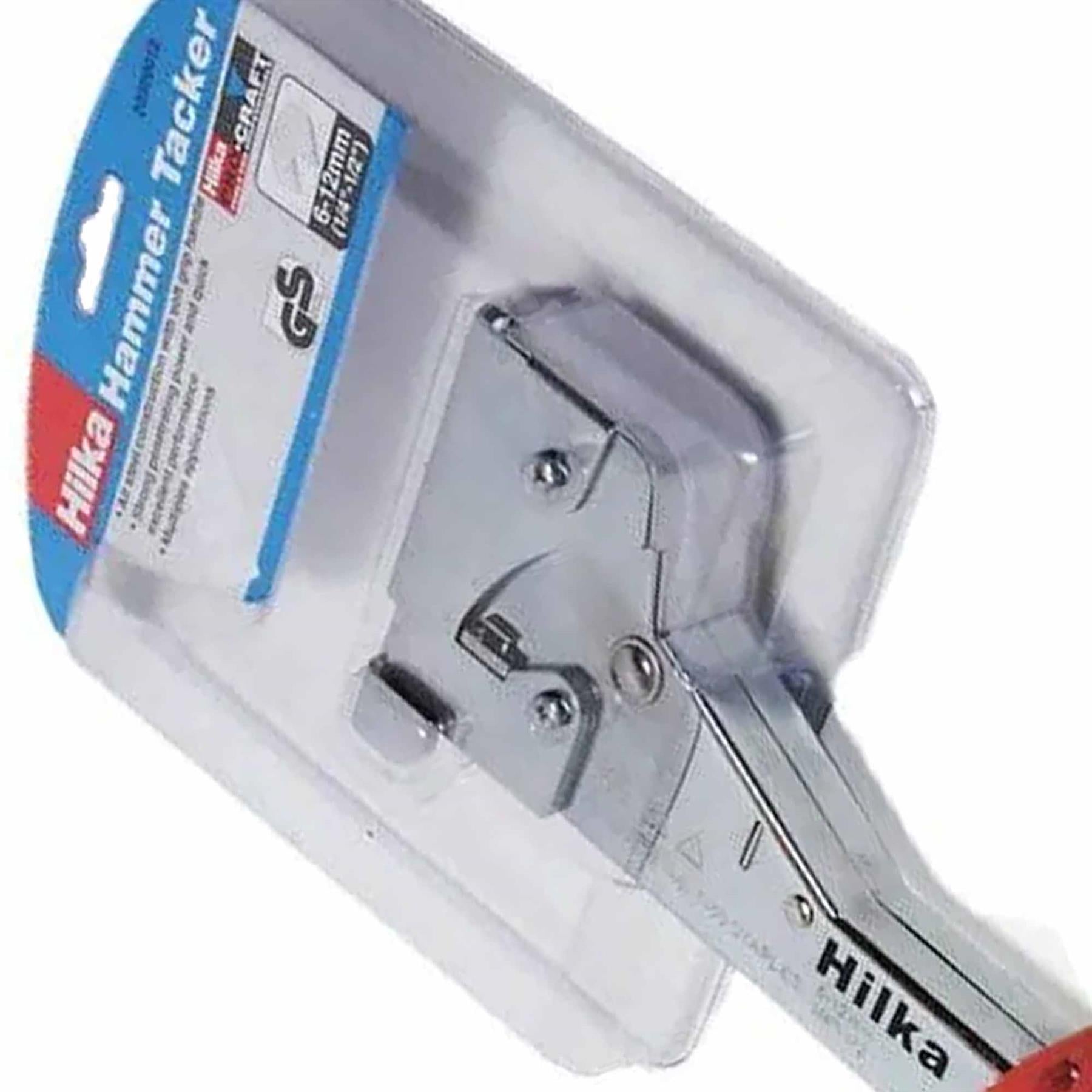 Professional Hammer Tacker Slammer One Handed Staple Gun + Staples