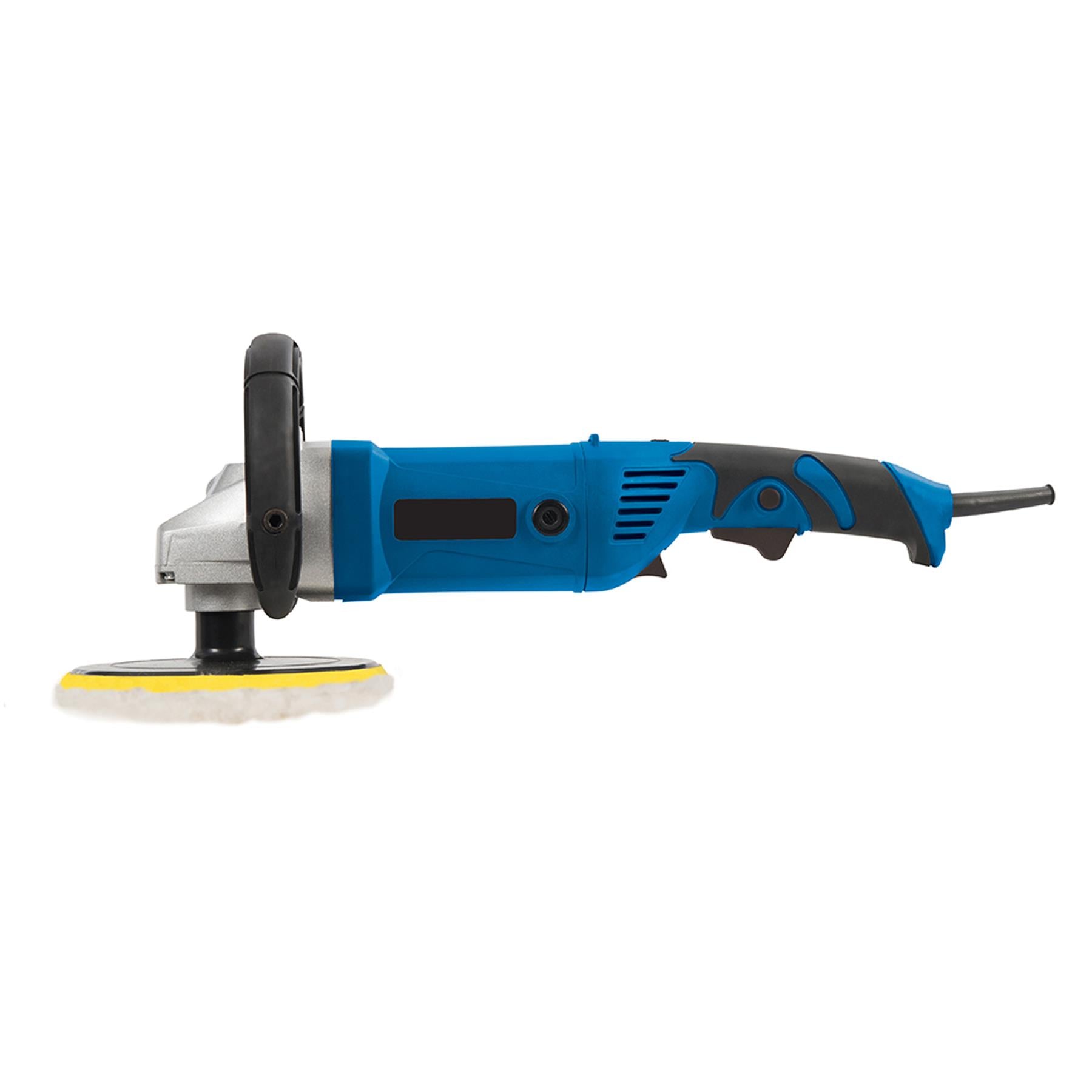 Sander Car Body Buffer Polisher 180mm 1500W Variable Speed 3 Polishing Sponges