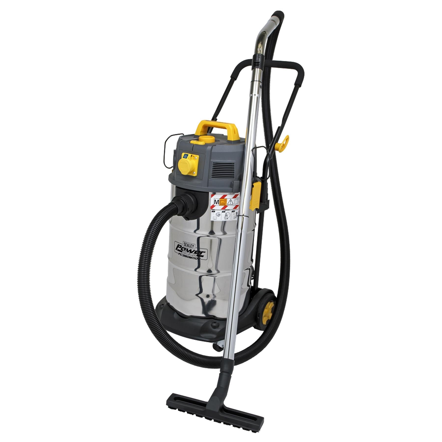 Sealey Vacuum Cleaner Industrial Dust-Free Wet/Dry 38L 1100W/110V
