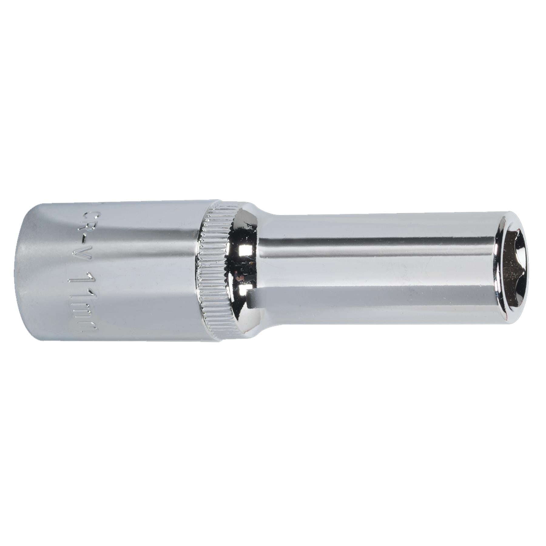 Sealey WallDrive Socket 11mm Deep 1/2"Sq Drive Fully Polished