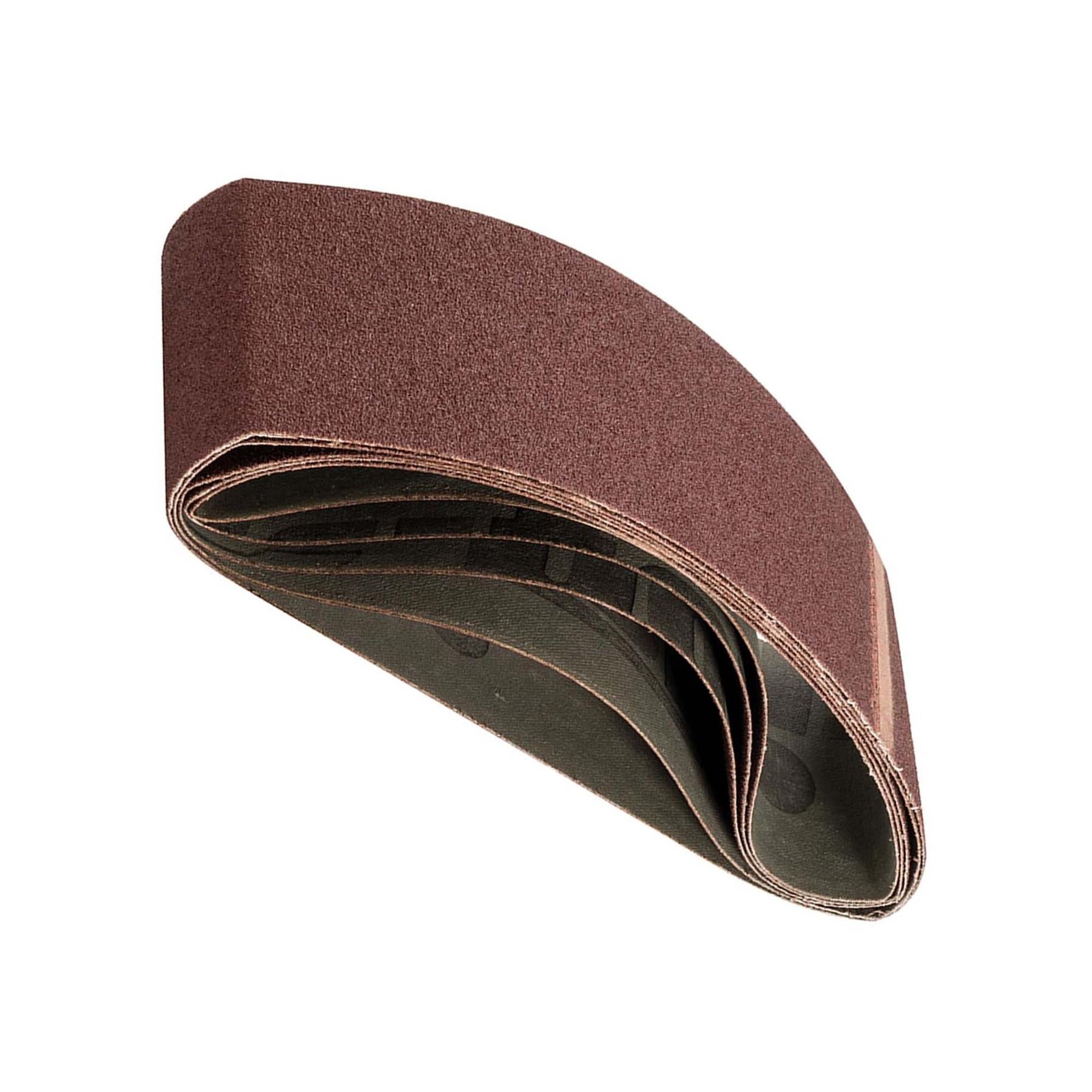 80 Grit Sanding Belts 75mm X 533mm 5Pk Sanding Belts High Quality Aluminium