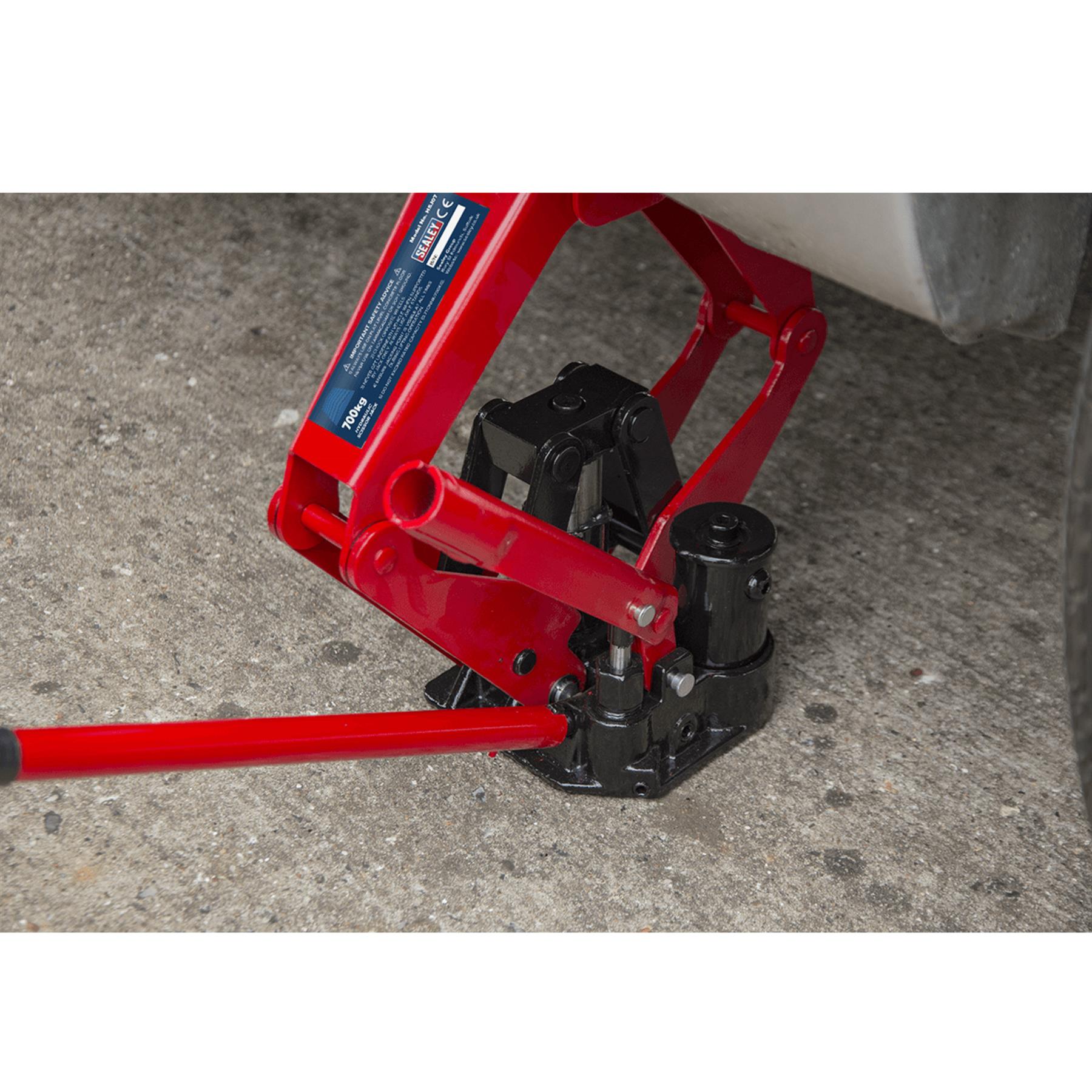 Sealey Hydraulic Scissor Jack 700kg