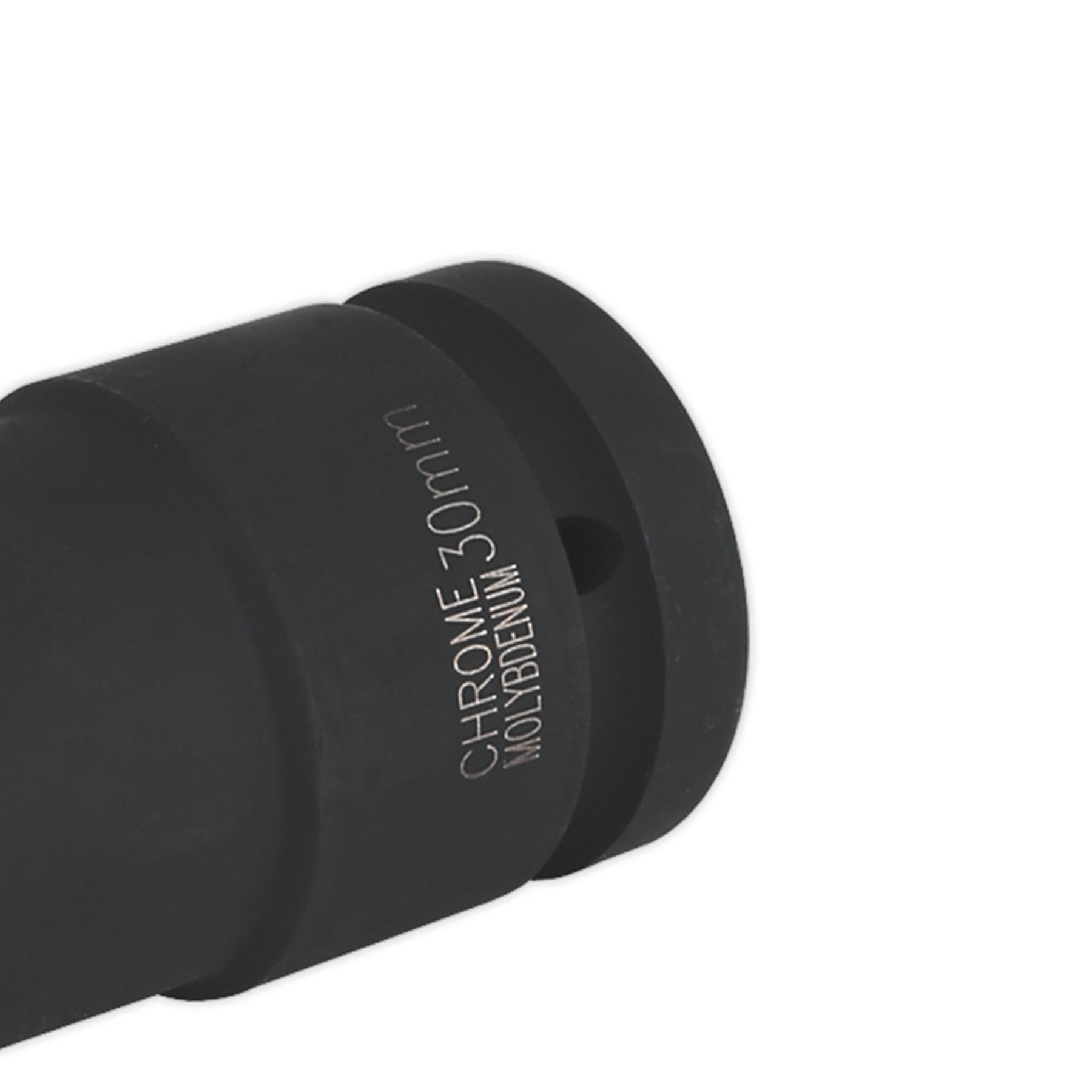 Sealey Impact Socket 30mm Deep 1"Sq Drive
