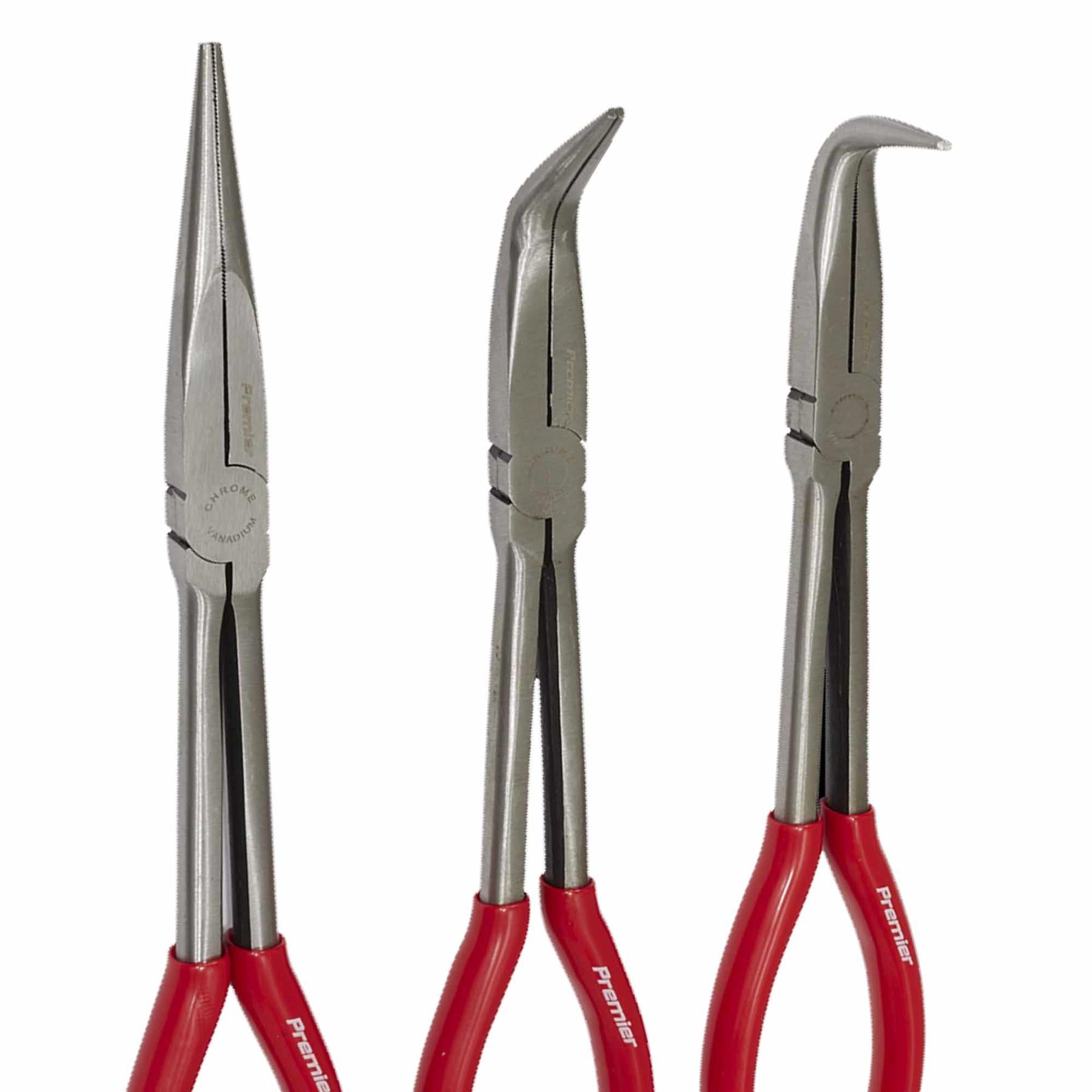 Sealey Needle Nose Pliers Set 3pc 280mm