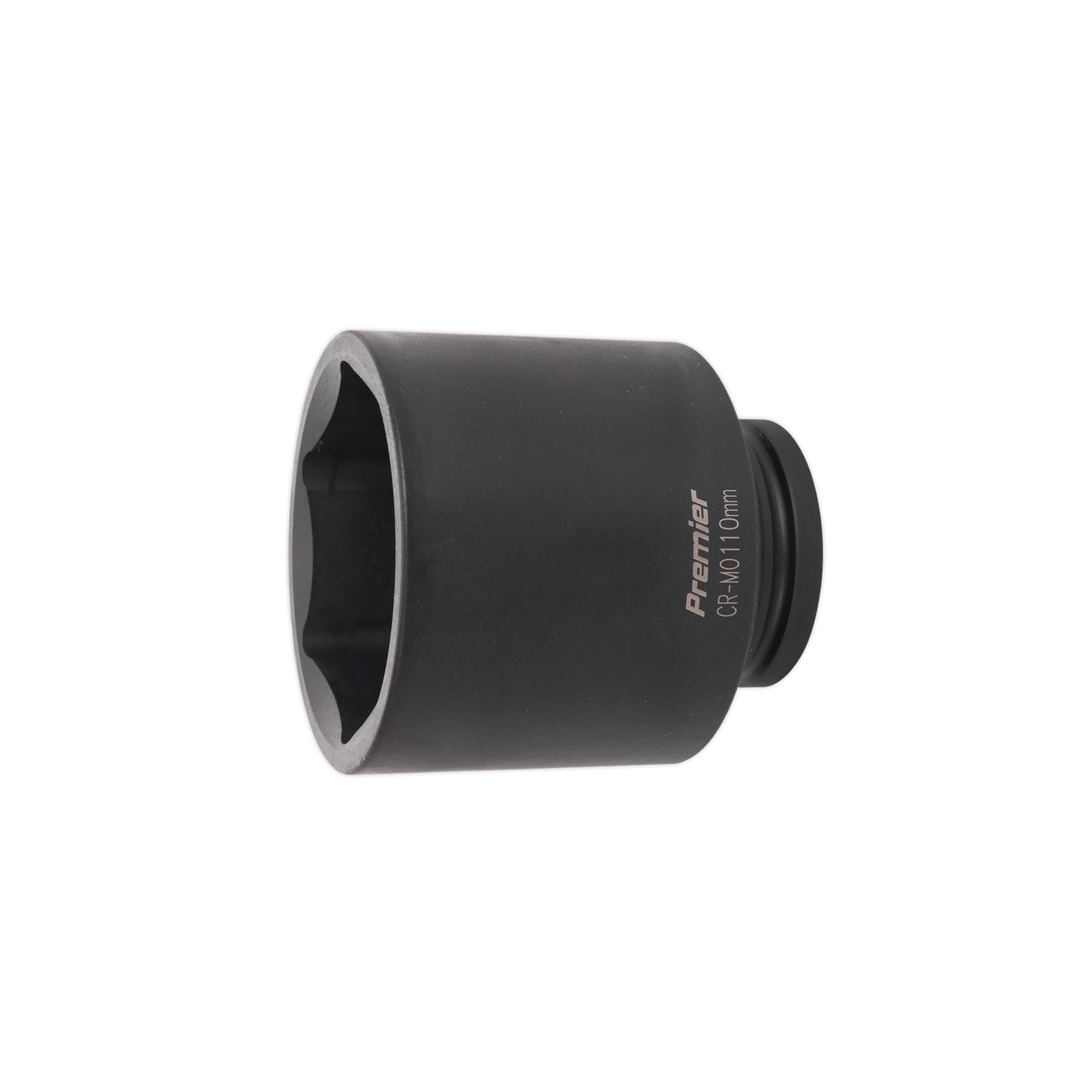 Sealey Impact Socket 110mm Deep 1"Sq Drive Chrome Molybdenum Lifetime Guarantee