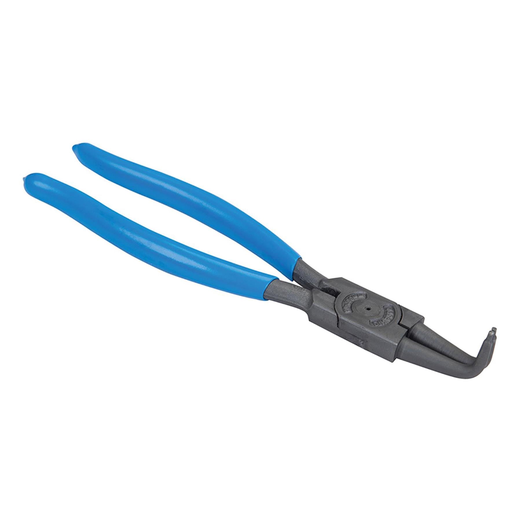 King Dick Inside Circlip Pliers Bent Soft Grip Handles 200mm