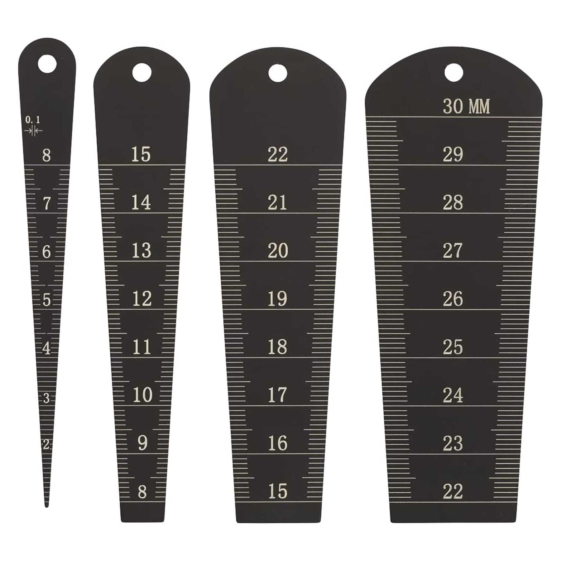 Sealey 1-30mm 4pc Taper Bore Gauge