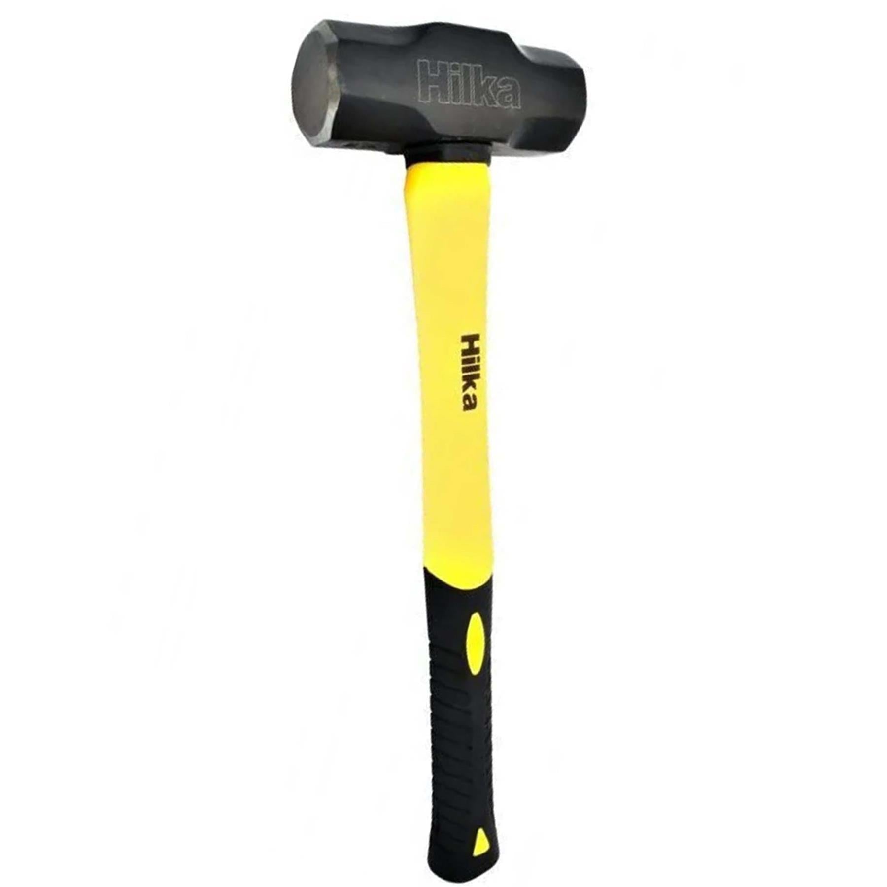 3Lb Sledge Hammer With Fibreglass Shaft & Rubber Grip Handle