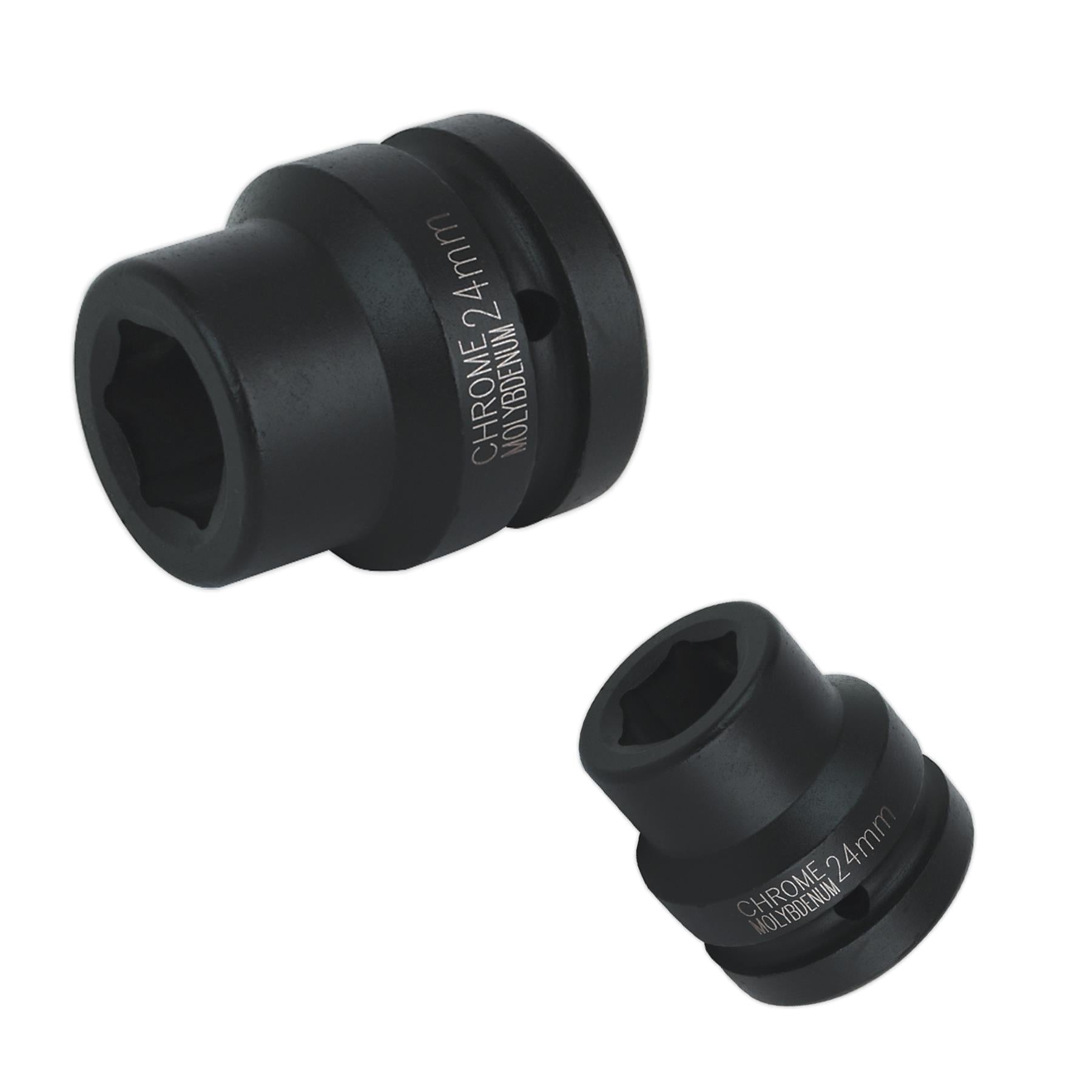 Sealey Impact Socket 24mm 1"Sq Drive